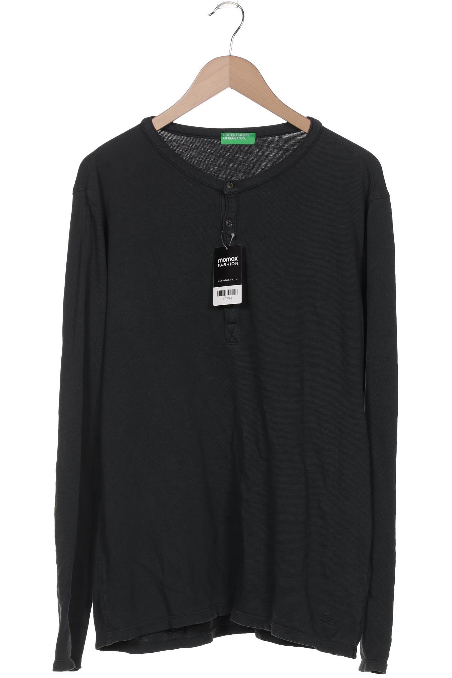 

United Colors OF Benetton Herren Langarmshirt, grau, Gr. 52