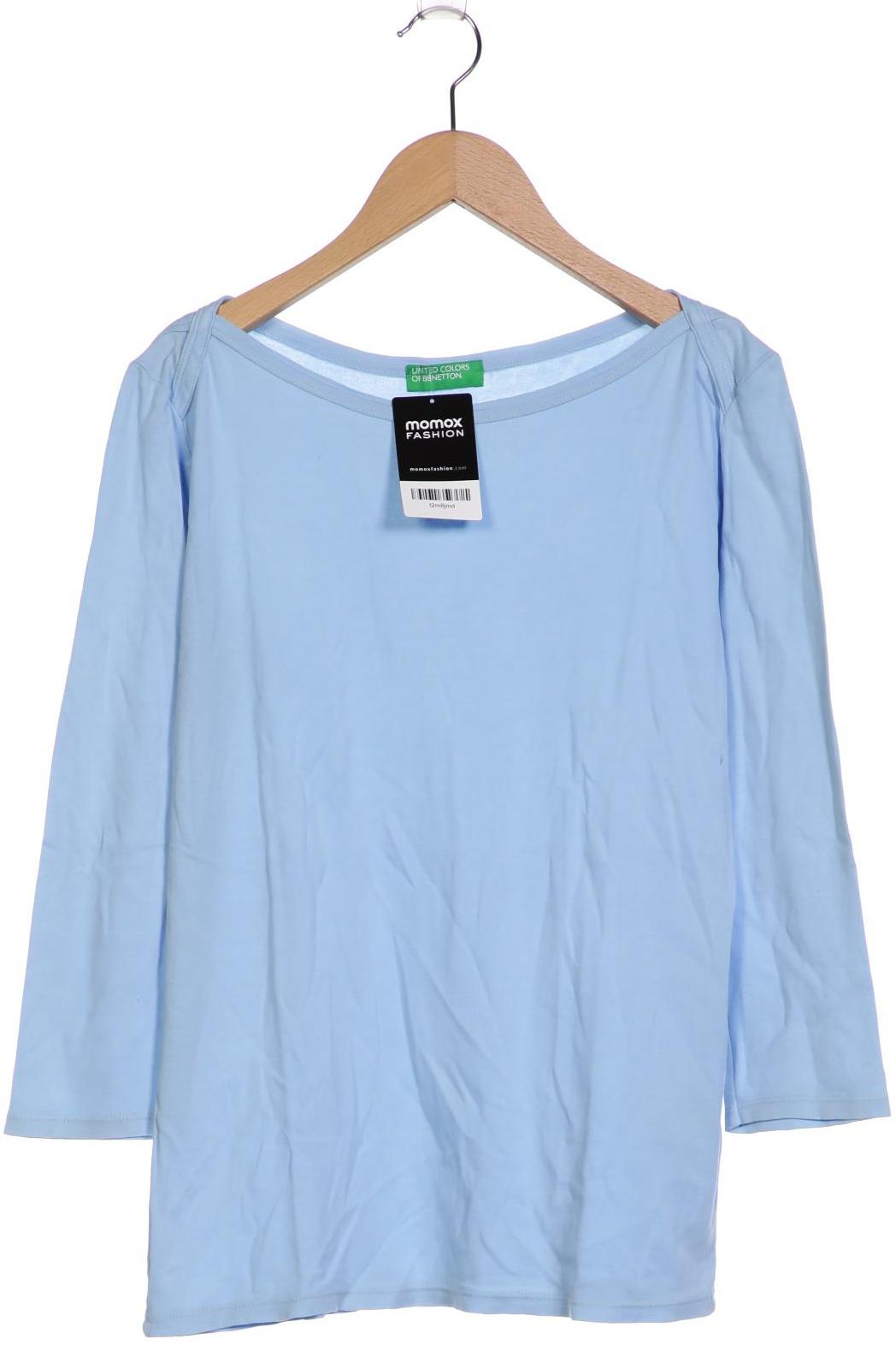 

United Colors OF Benetton Damen Langarmshirt, hellblau, Gr. 38