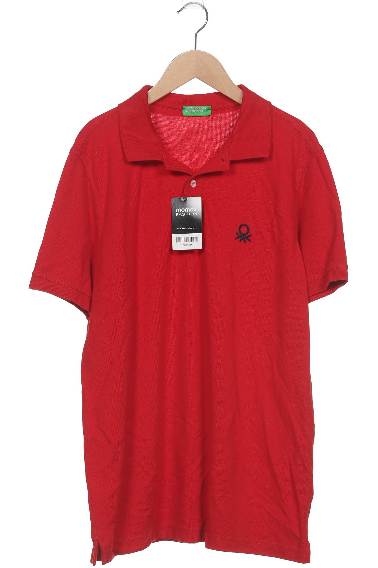 

United Colors OF Benetton Herren Poloshirt, rot, Gr. 54
