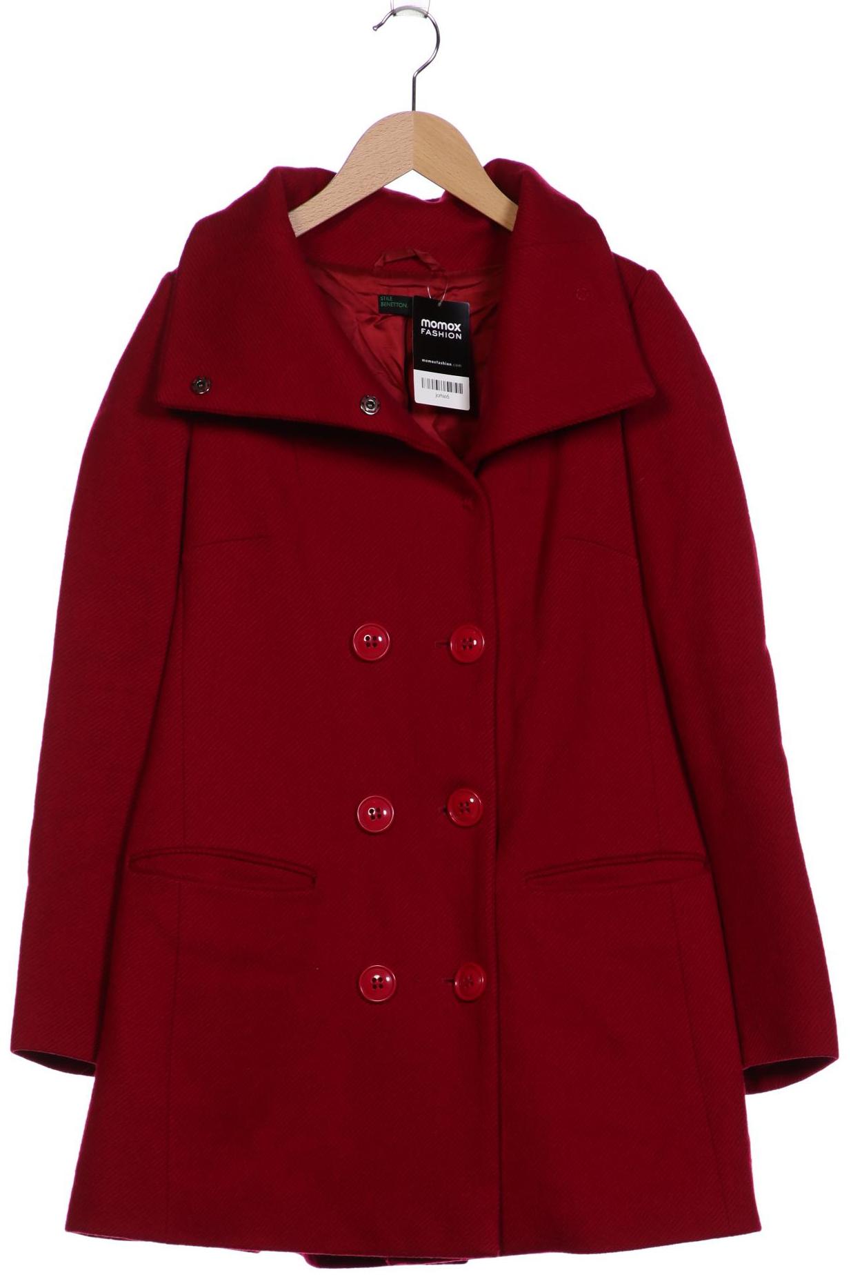 

United Colors OF Benetton Damen Mantel, rot, Gr. 42