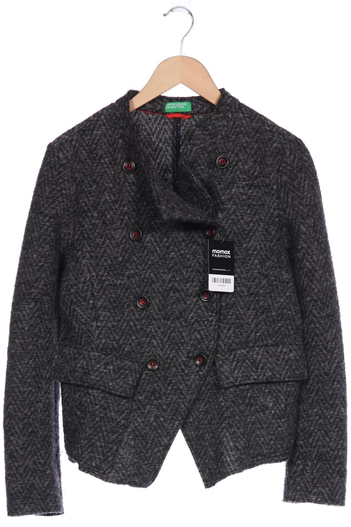

UNITED COLORS OF BENETTON Damen Strickjacke, grau