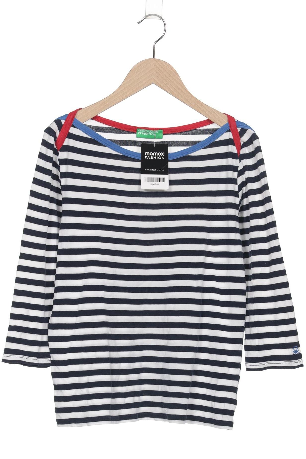 

United Colors OF Benetton Damen Langarmshirt, marineblau, Gr. 38