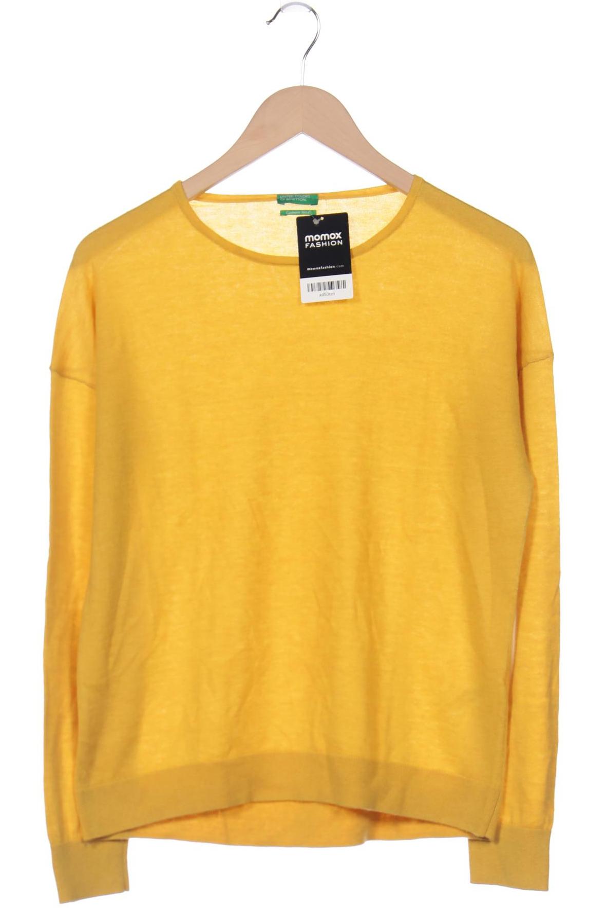 

United Colors OF Benetton Damen Pullover, gelb, Gr. 38