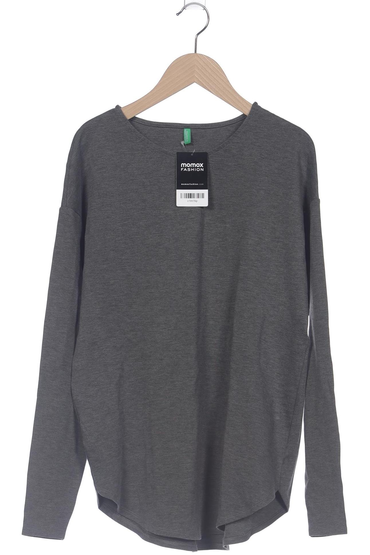 

United Colors OF Benetton Damen Langarmshirt, grau, Gr. 42