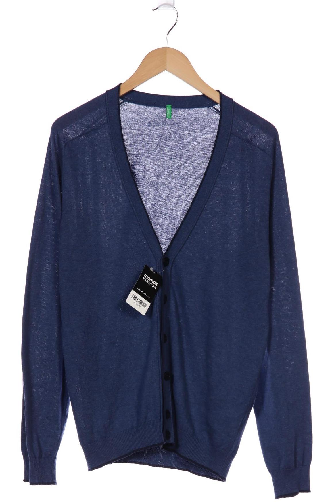 

United Colors OF Benetton Herren Strickjacke, blau, Gr. 52