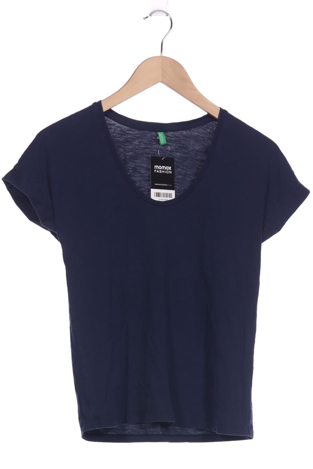 

United Colors OF Benetton Damen T-Shirt, marineblau, Gr. 36