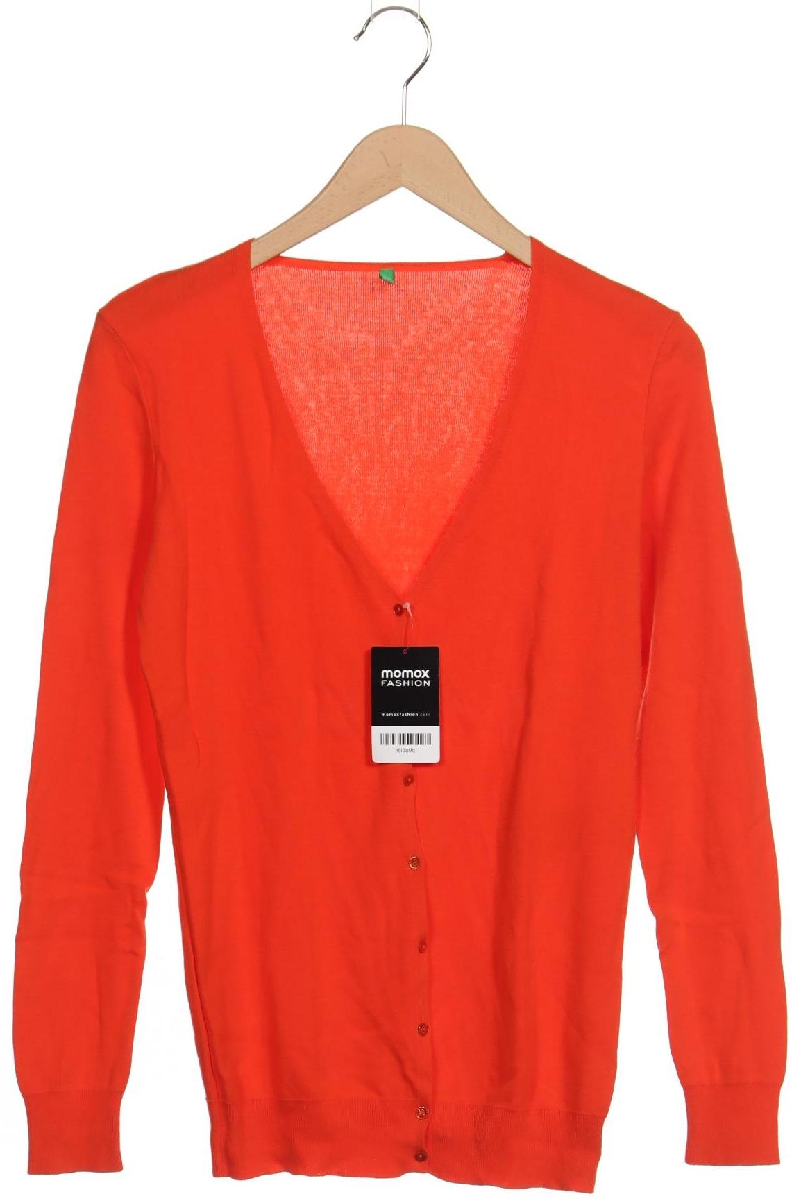 

United Colors OF Benetton Damen Strickjacke, orange, Gr. 44