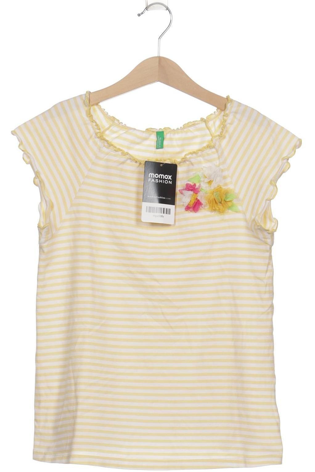 

United Colors OF Benetton Damen T-Shirt, gelb, Gr. 134
