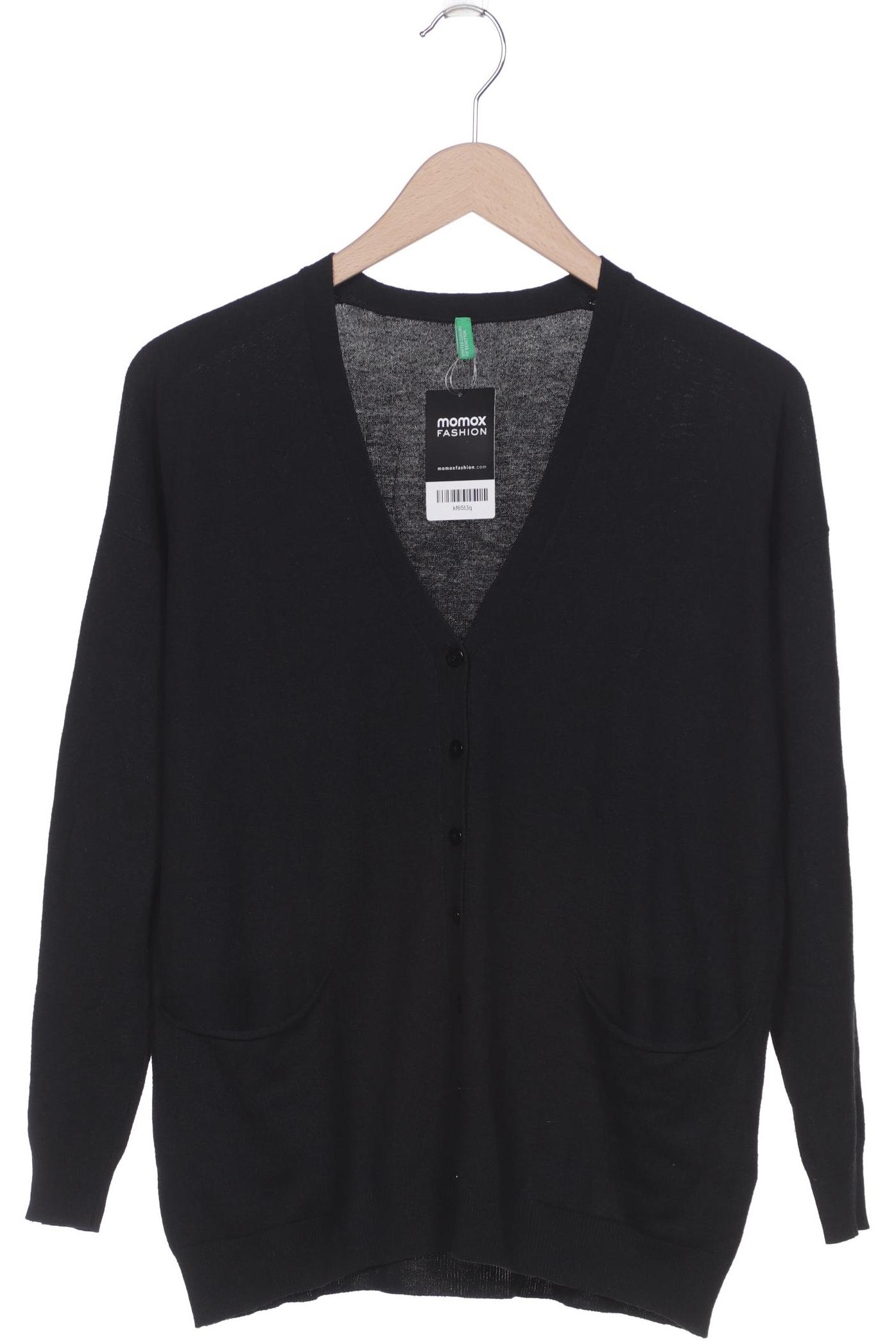 

United Colors OF Benetton Damen Strickjacke, schwarz, Gr. 36