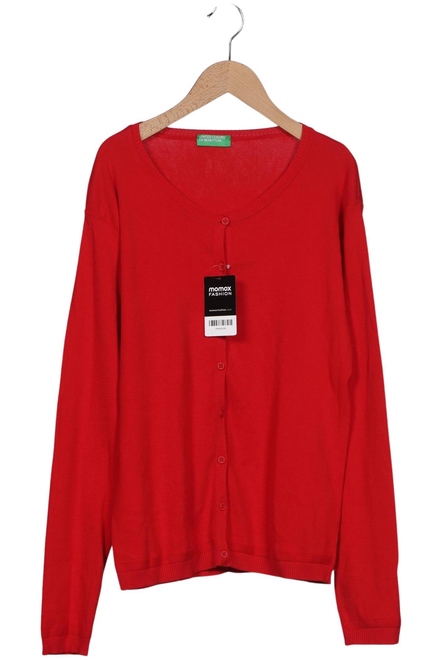 

United Colors OF Benetton Damen Strickjacke, rot, Gr. 44