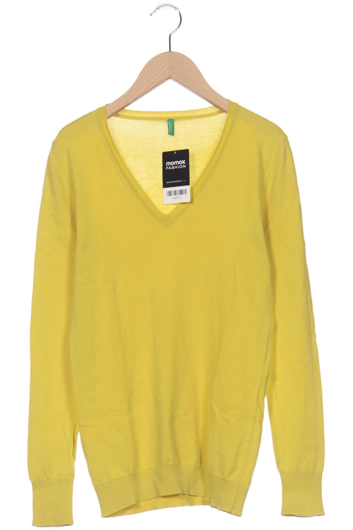 

United Colors OF Benetton Damen Pullover, gelb, Gr. 34
