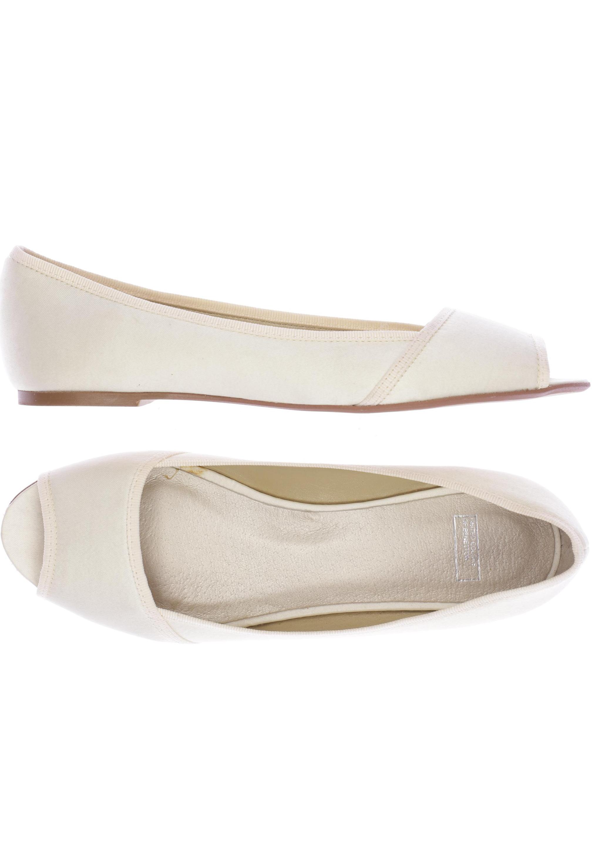 

United Colors OF Benetton Damen Ballerinas, cremeweiß, Gr. 37