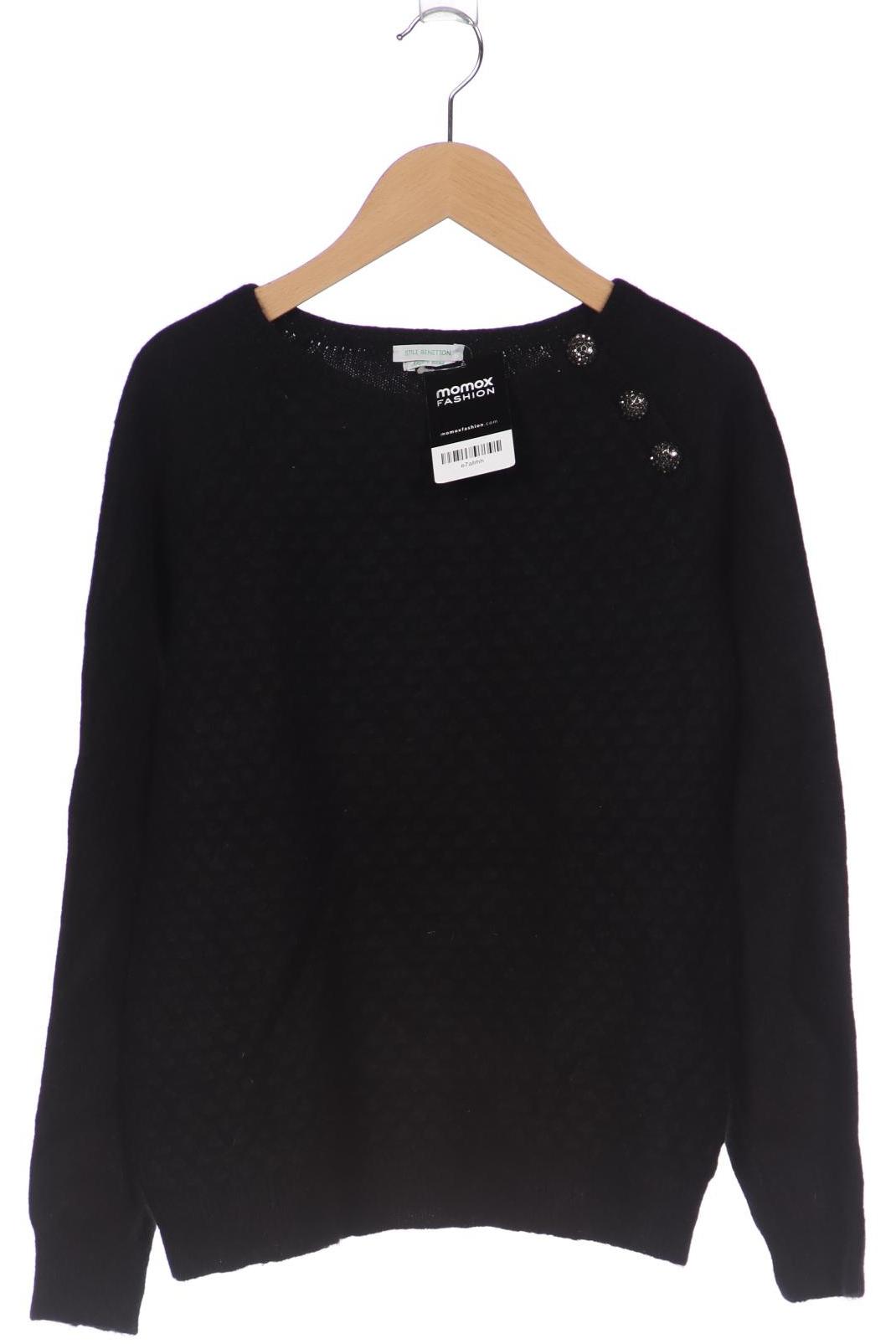 

United Colors OF Benetton Damen Pullover, schwarz, Gr. 36