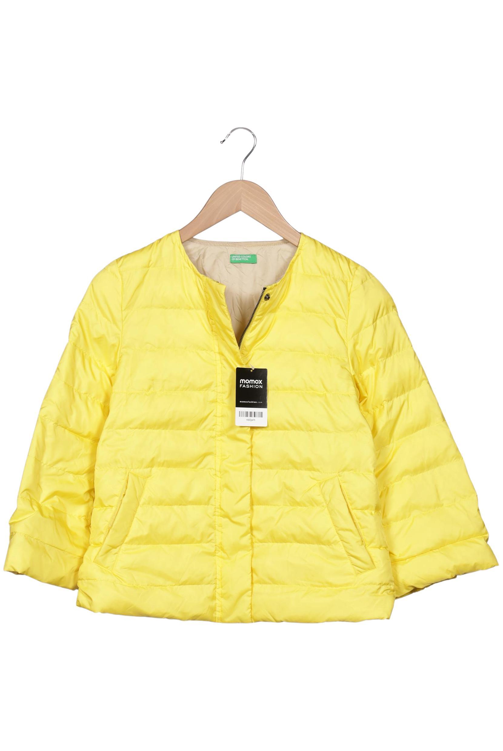 

United Colors OF Benetton Damen Jacke, gelb, Gr. 32