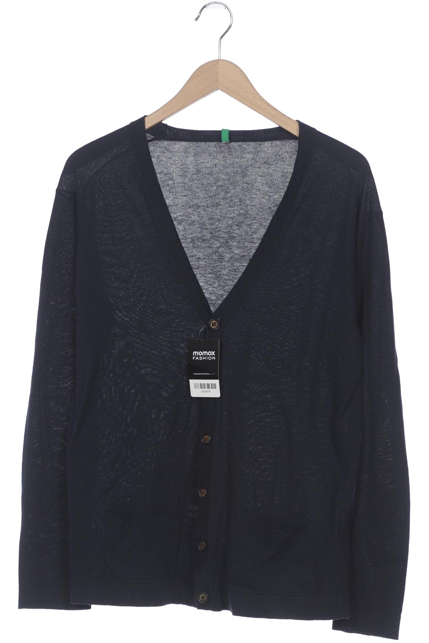 

United Colors OF Benetton Herren Strickjacke, marineblau, Gr. 48