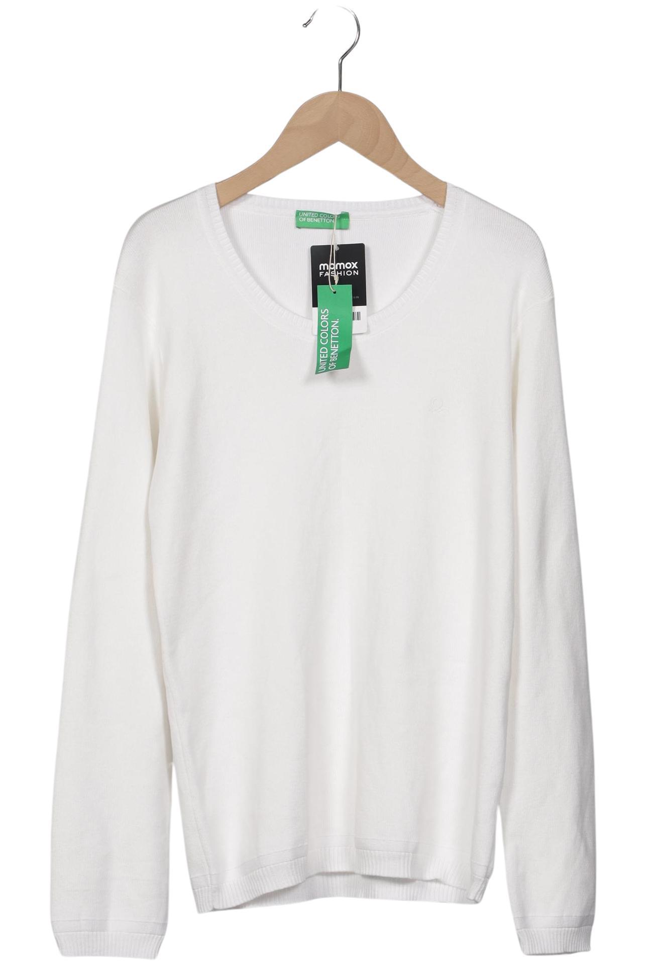 

United Colors OF Benetton Damen Pullover, weiß, Gr. 44