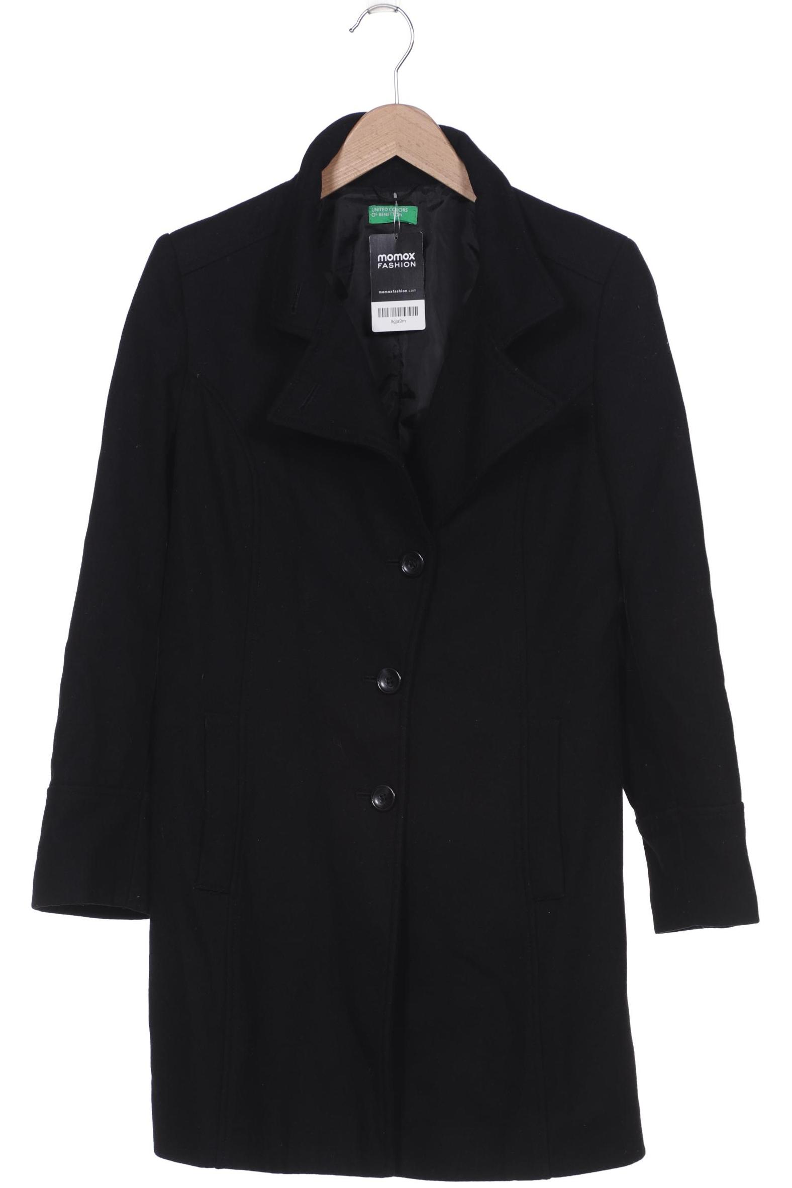 

UNITED COLORS OF BENETTON Damen Mantel, schwarz