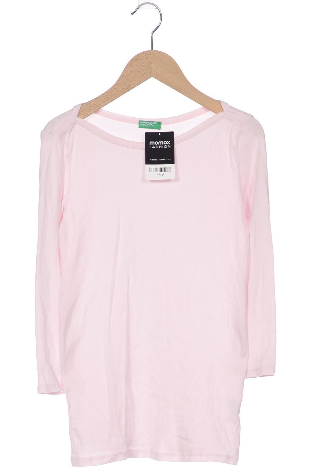 

United Colors OF Benetton Damen Langarmshirt, pink, Gr. 34