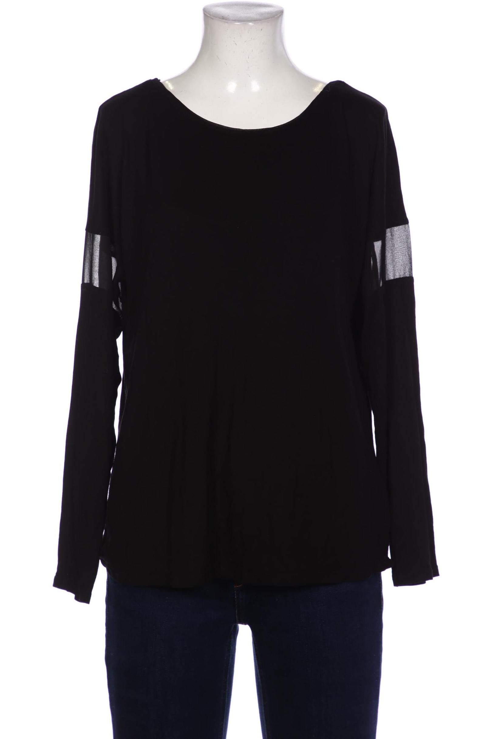 

United Colors OF Benetton Damen Langarmshirt, schwarz, Gr. 38