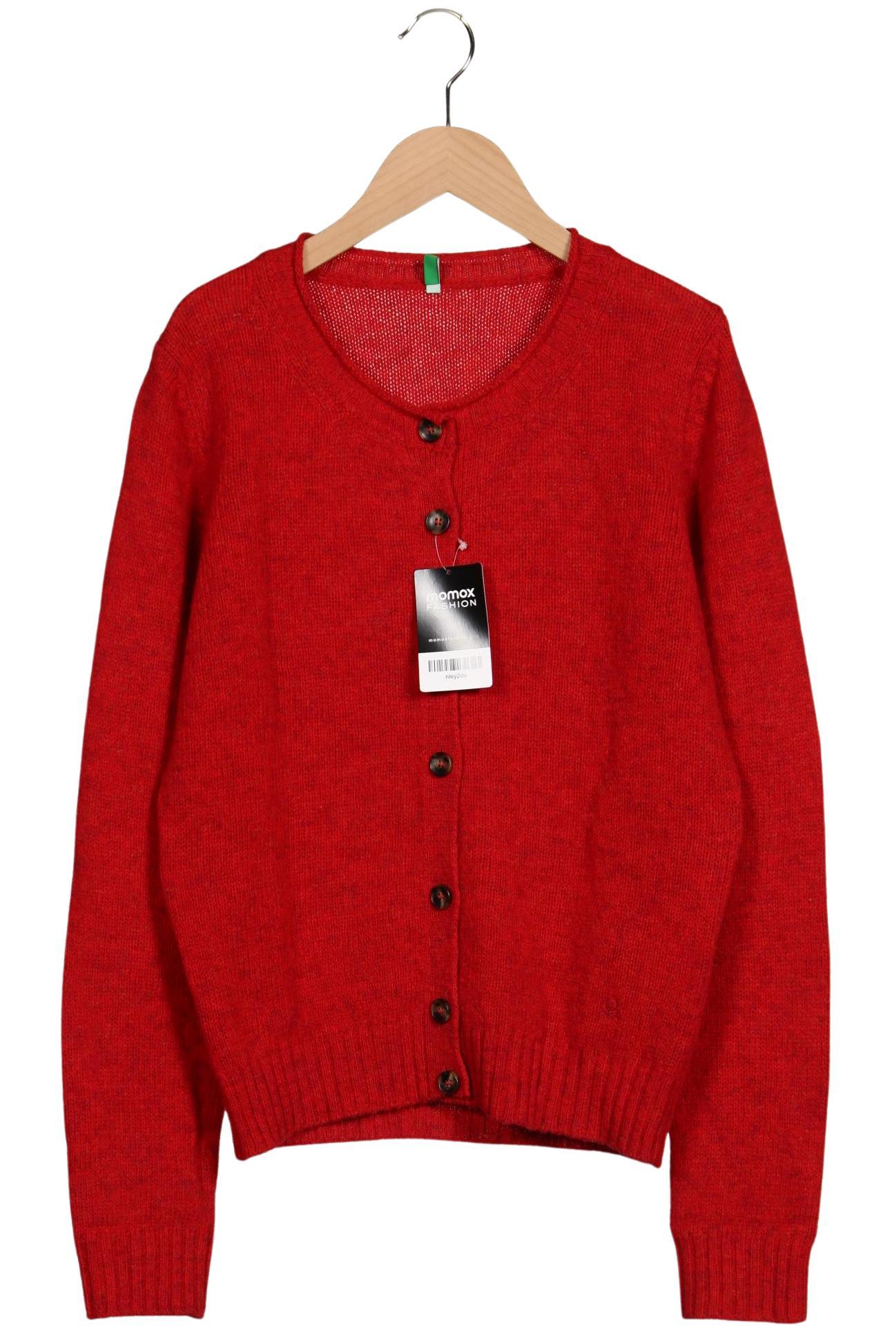 

United Colors OF Benetton Damen Strickjacke, rot, Gr. 42