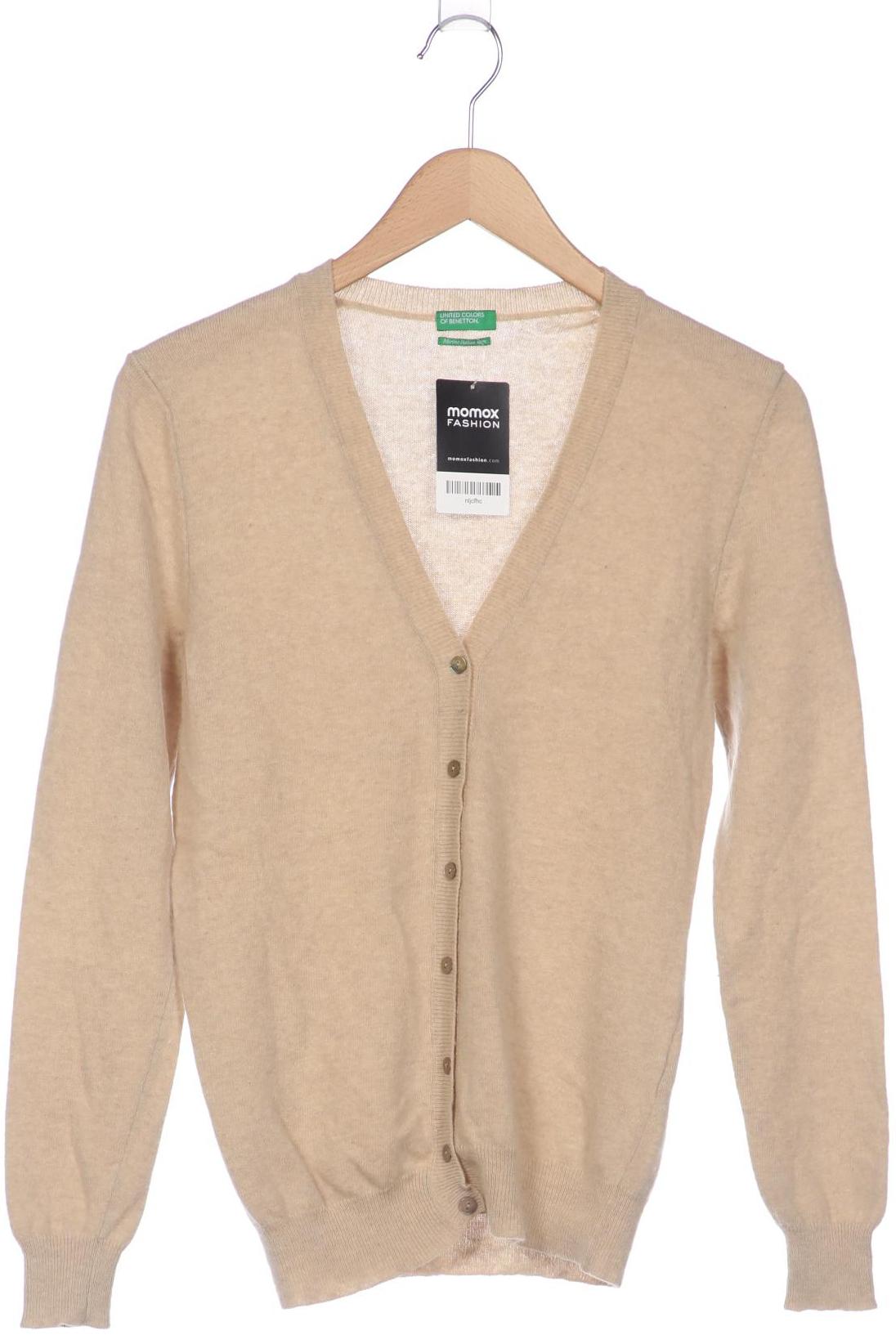 

United Colors OF Benetton Damen Strickjacke, beige, Gr. 36