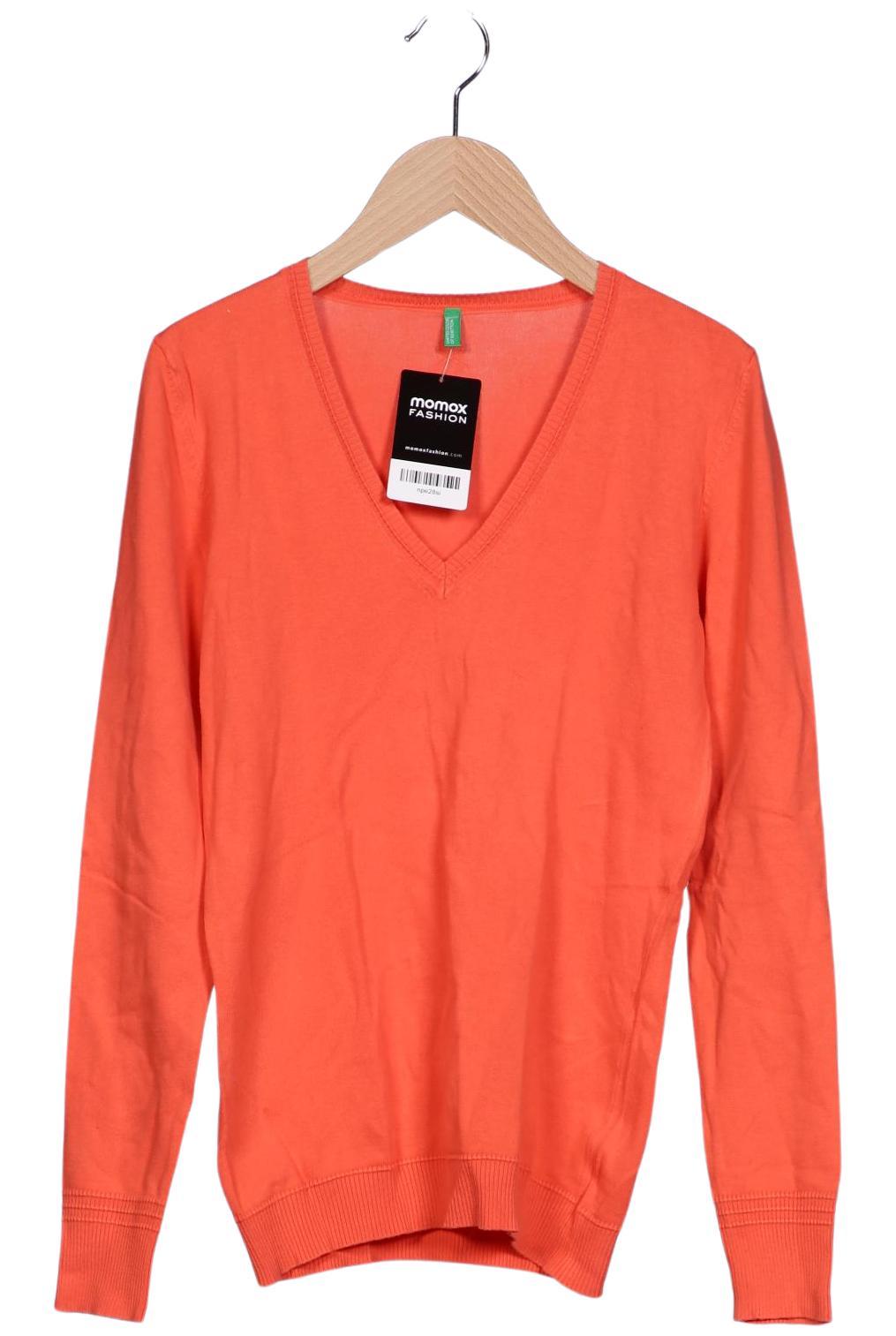 

United Colors OF Benetton Damen Pullover, orange, Gr. 32