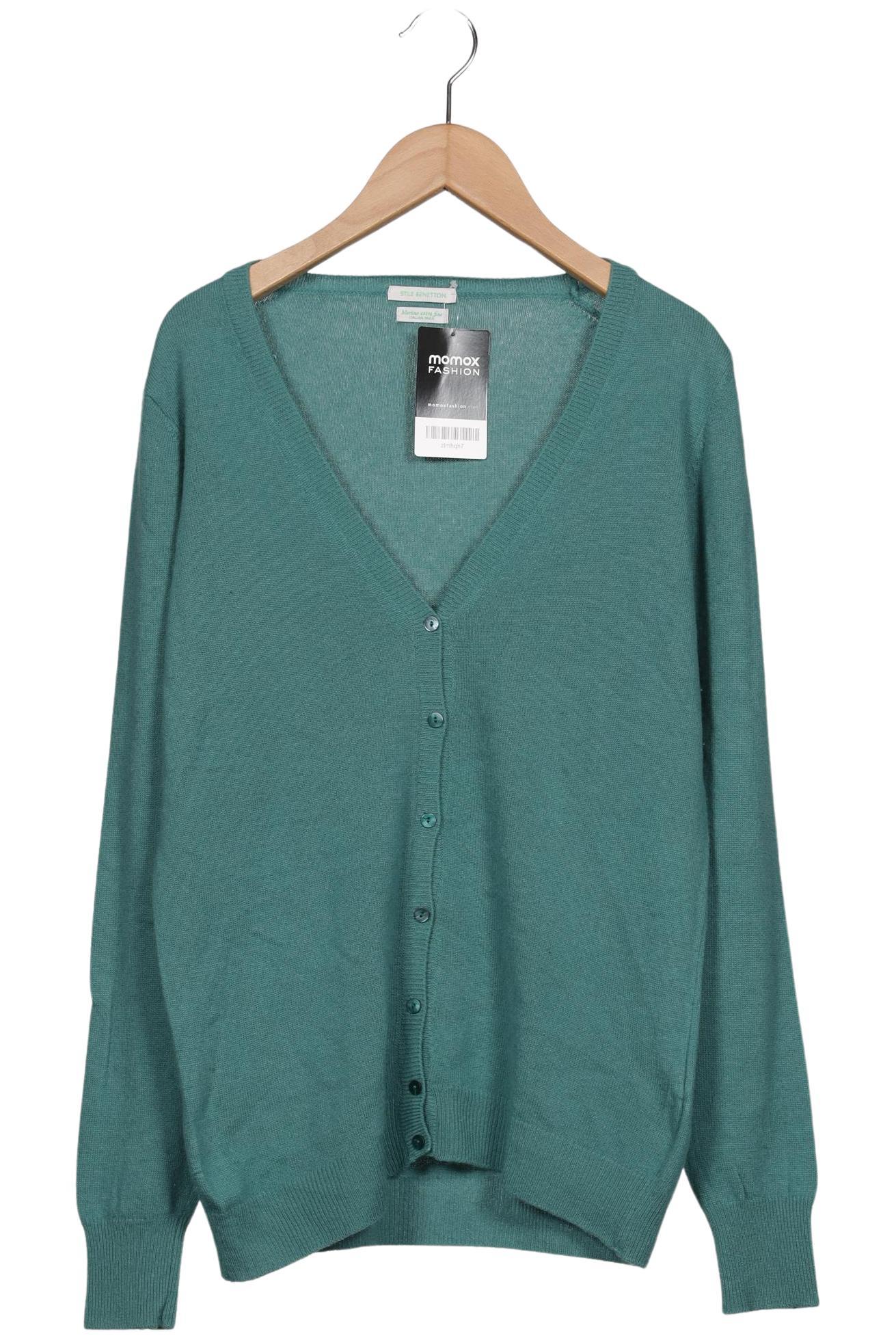 

United Colors OF Benetton Damen Strickjacke, türkis, Gr. 38