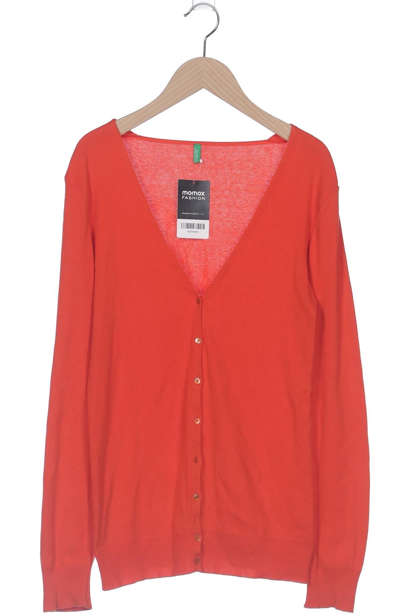 

United Colors OF Benetton Damen Strickjacke, orange, Gr. 42