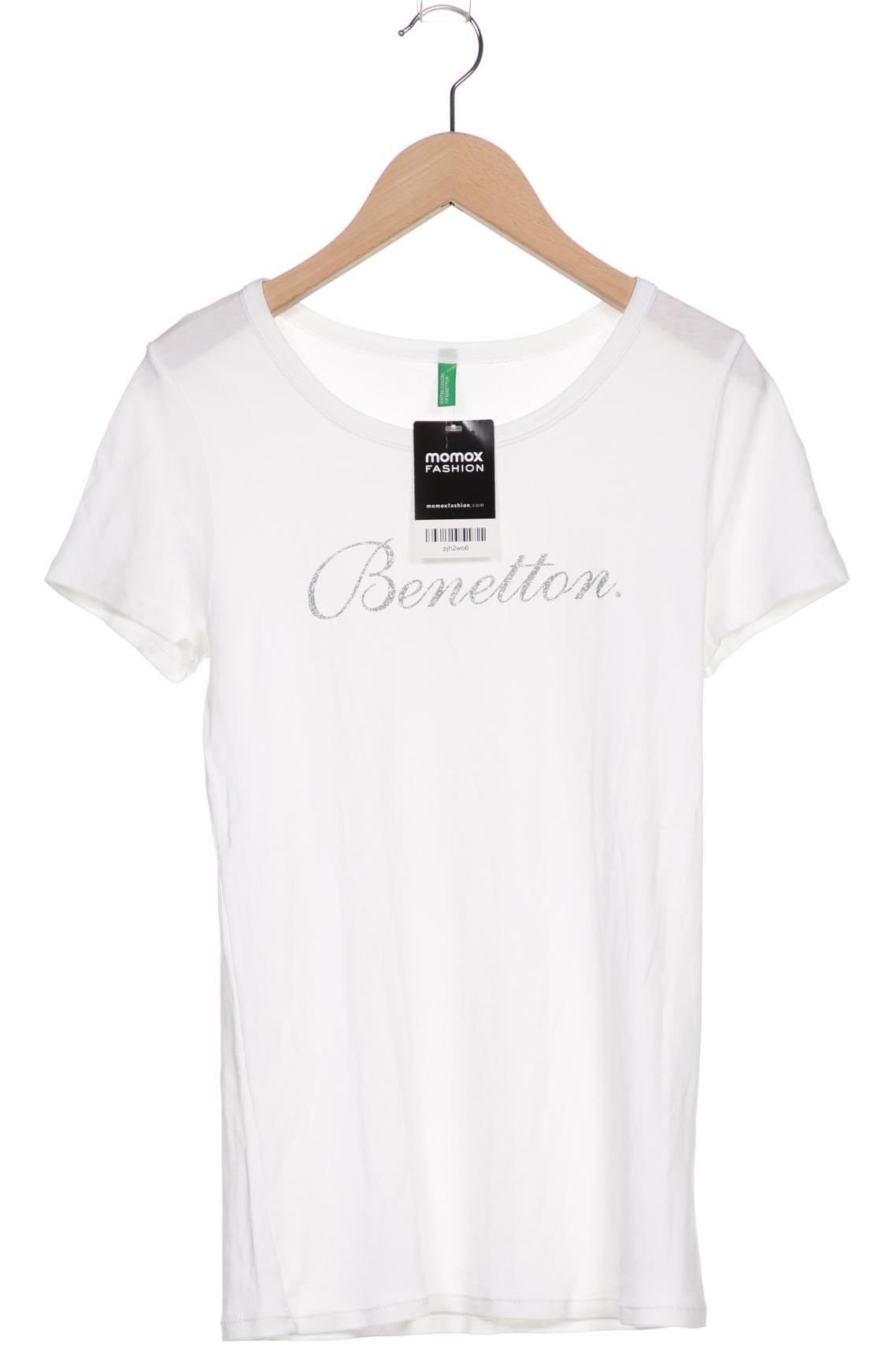 

UNITED COLORS OF BENETTON Damen T-Shirt, weiß