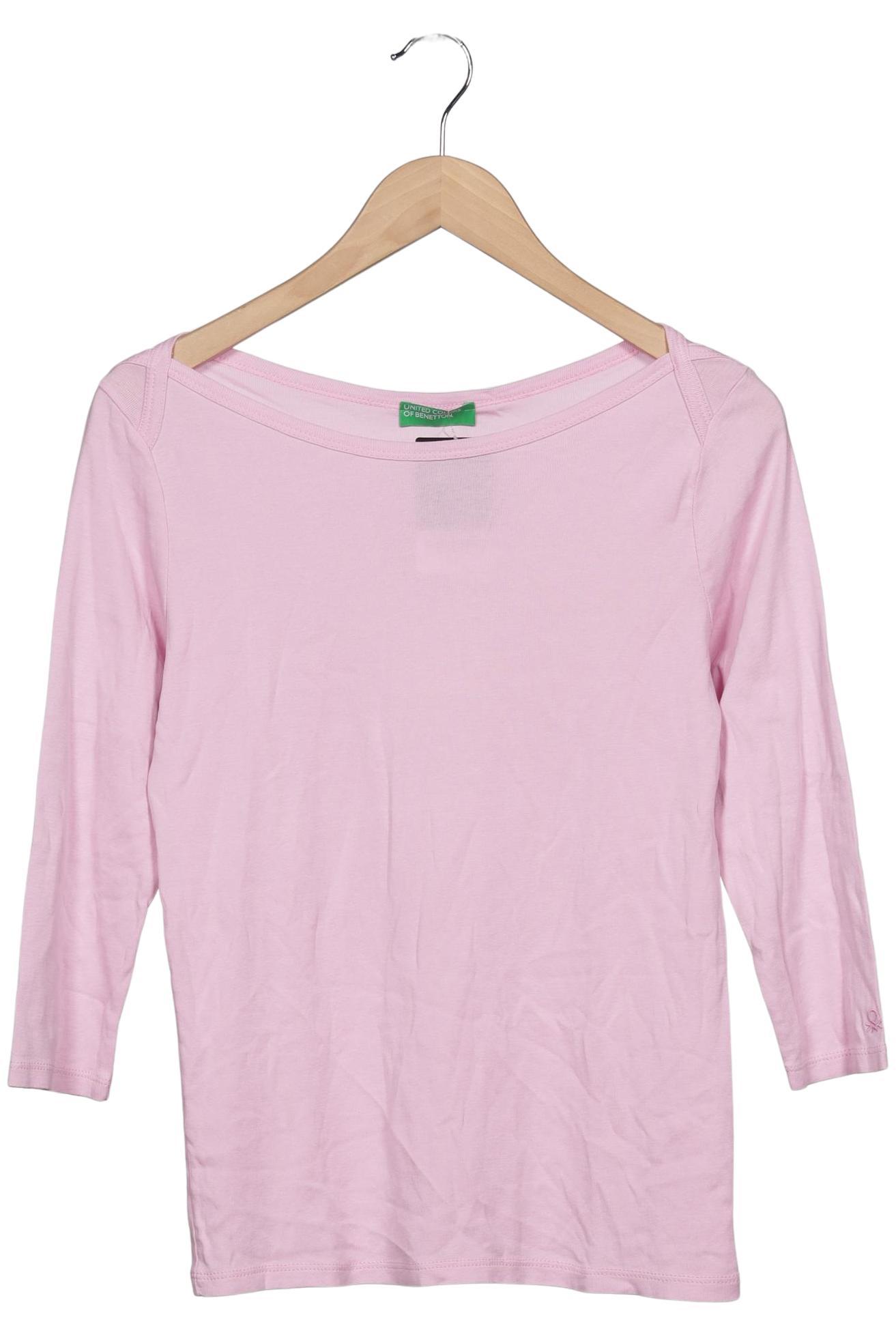 

United Colors OF Benetton Damen Langarmshirt, pink, Gr. 38