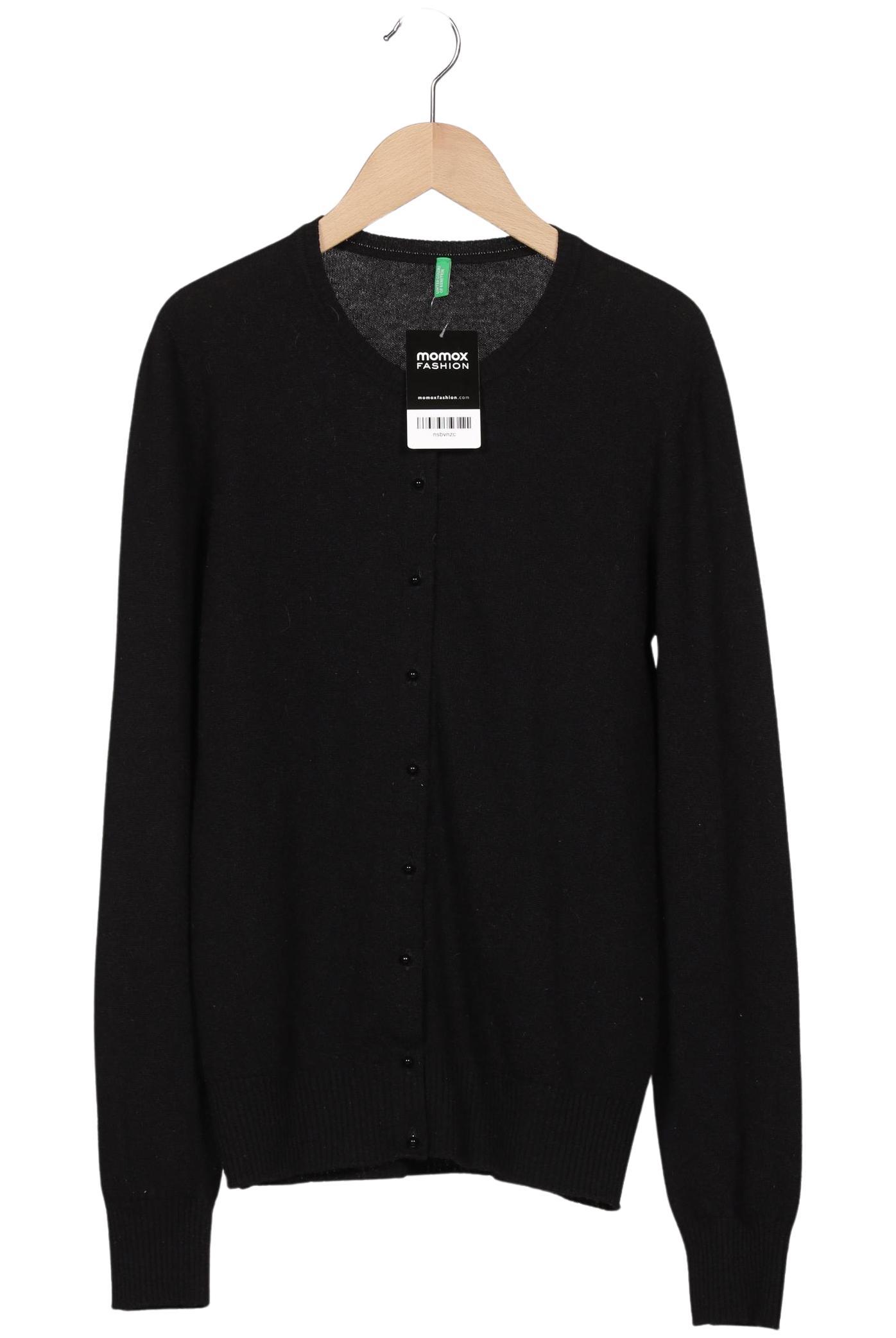 

United Colors OF Benetton Damen Strickjacke, schwarz, Gr. 38