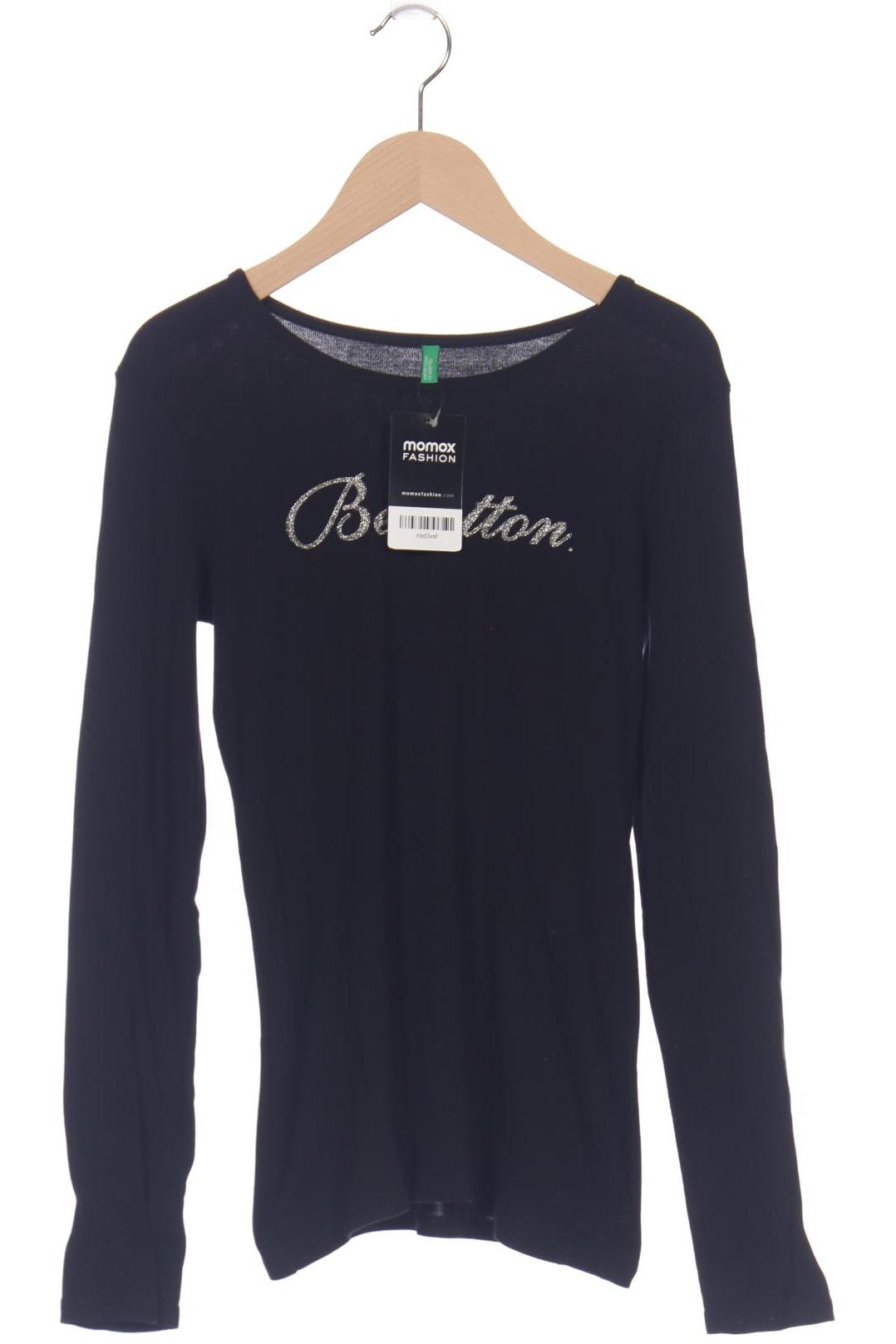 

United Colors OF Benetton Damen Langarmshirt, schwarz, Gr. 36