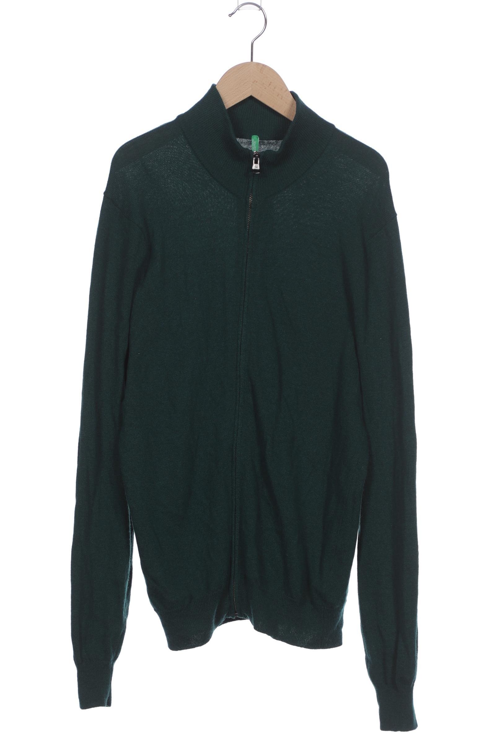 

United Colors OF Benetton Herren Strickjacke, grün, Gr. 48