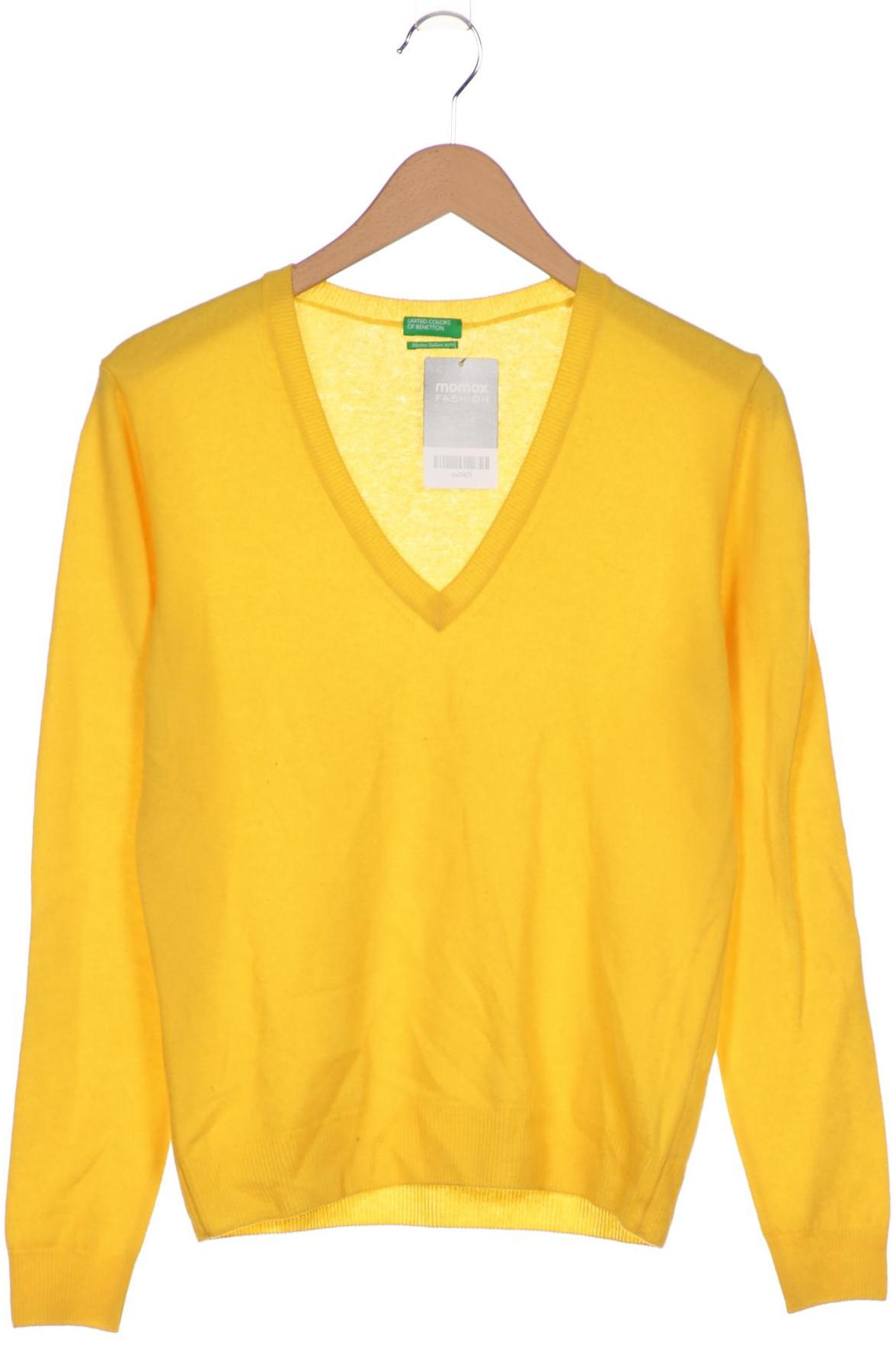 

United Colors OF Benetton Damen Pullover, gelb, Gr. 38