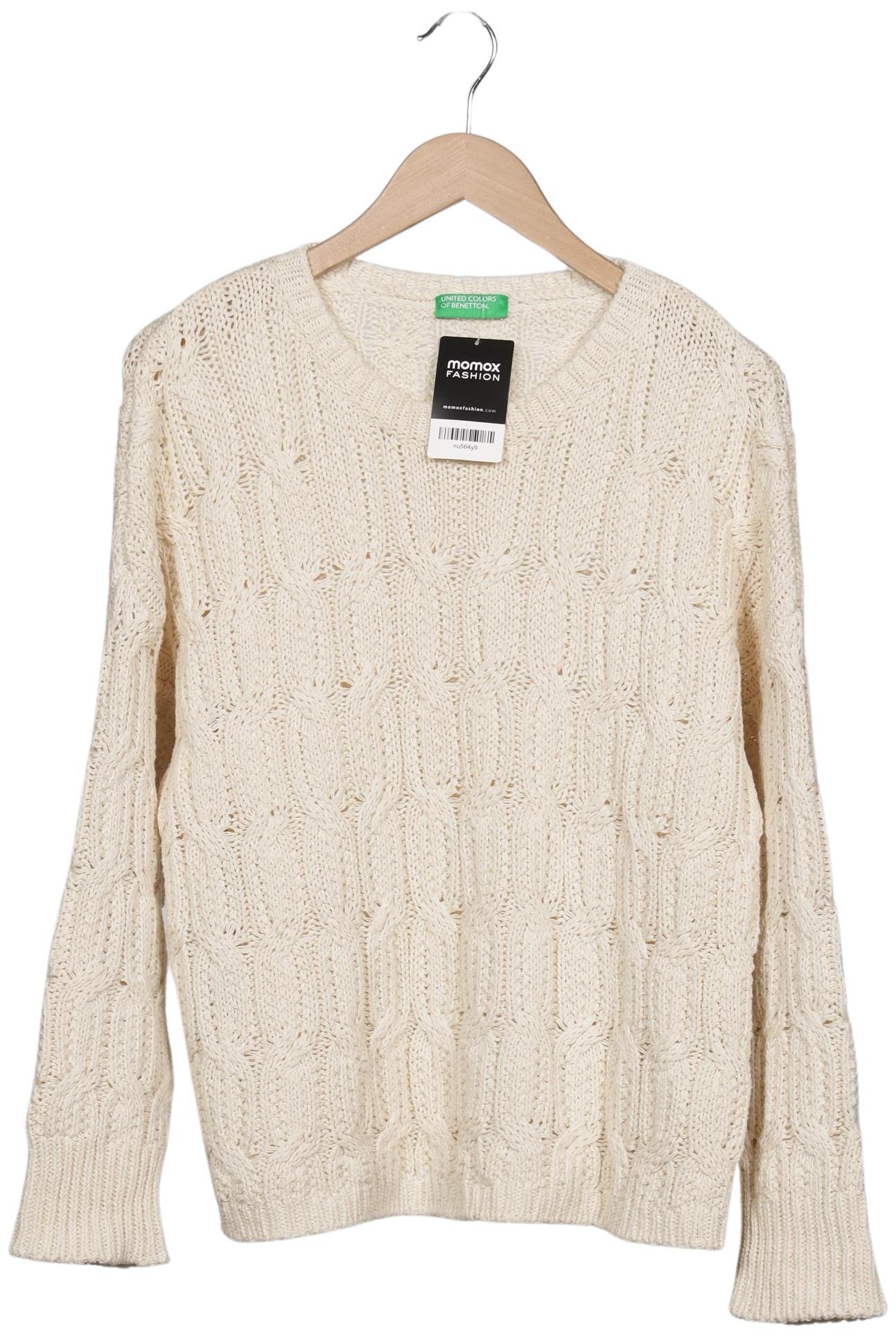 

United Colors OF Benetton Damen Pullover, cremeweiß, Gr. 42