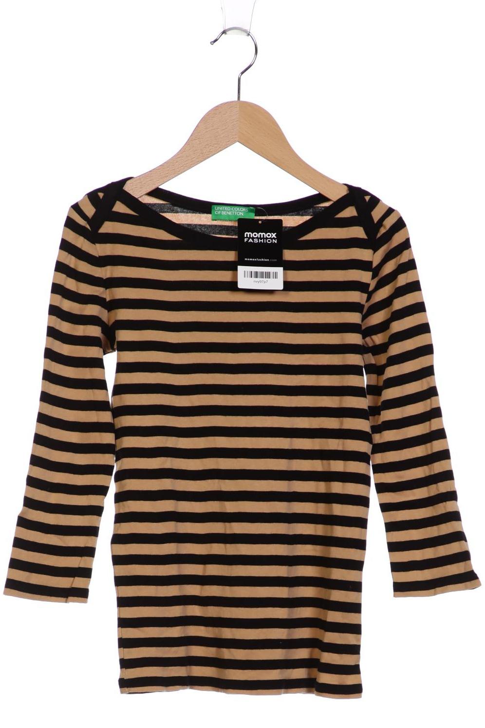 

United Colors OF Benetton Damen Langarmshirt, beige, Gr. 34