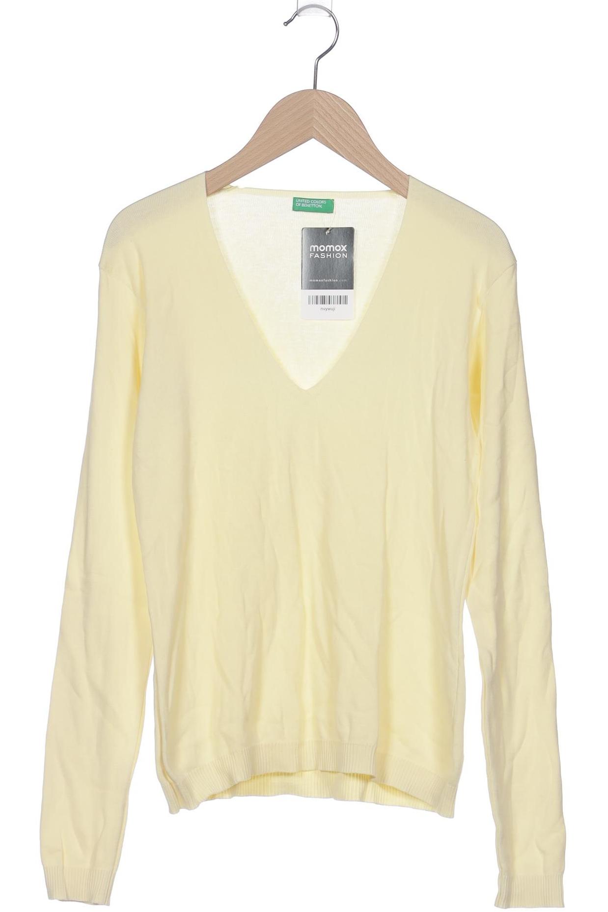 

United Colors OF Benetton Damen Pullover, gelb, Gr. 36