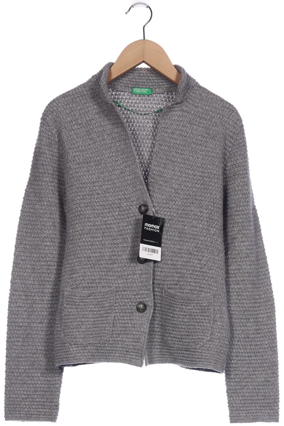 

United Colors OF Benetton Damen Strickjacke, grau, Gr. 34