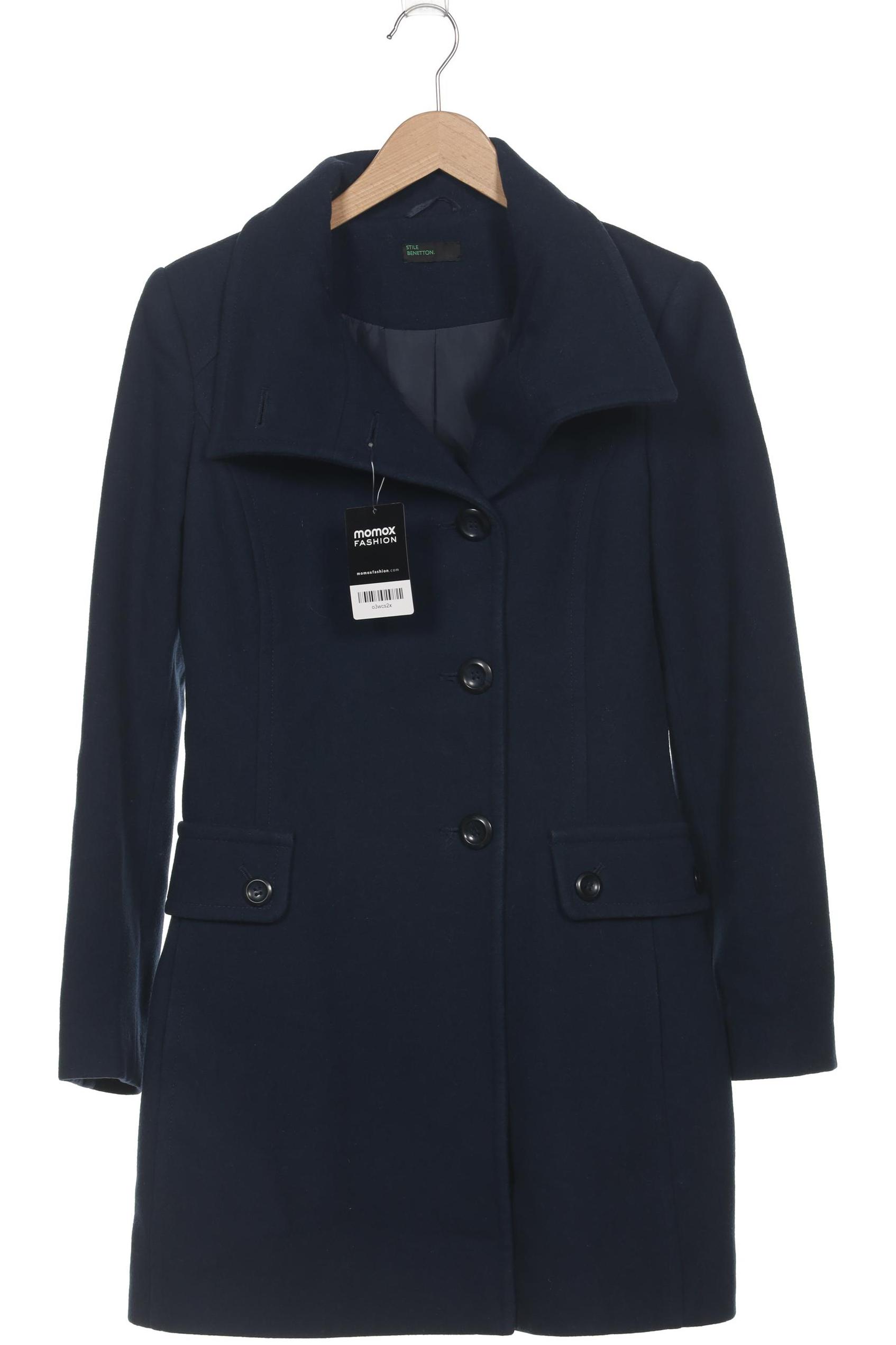 

United Colors OF Benetton Damen Mantel, marineblau, Gr. 36