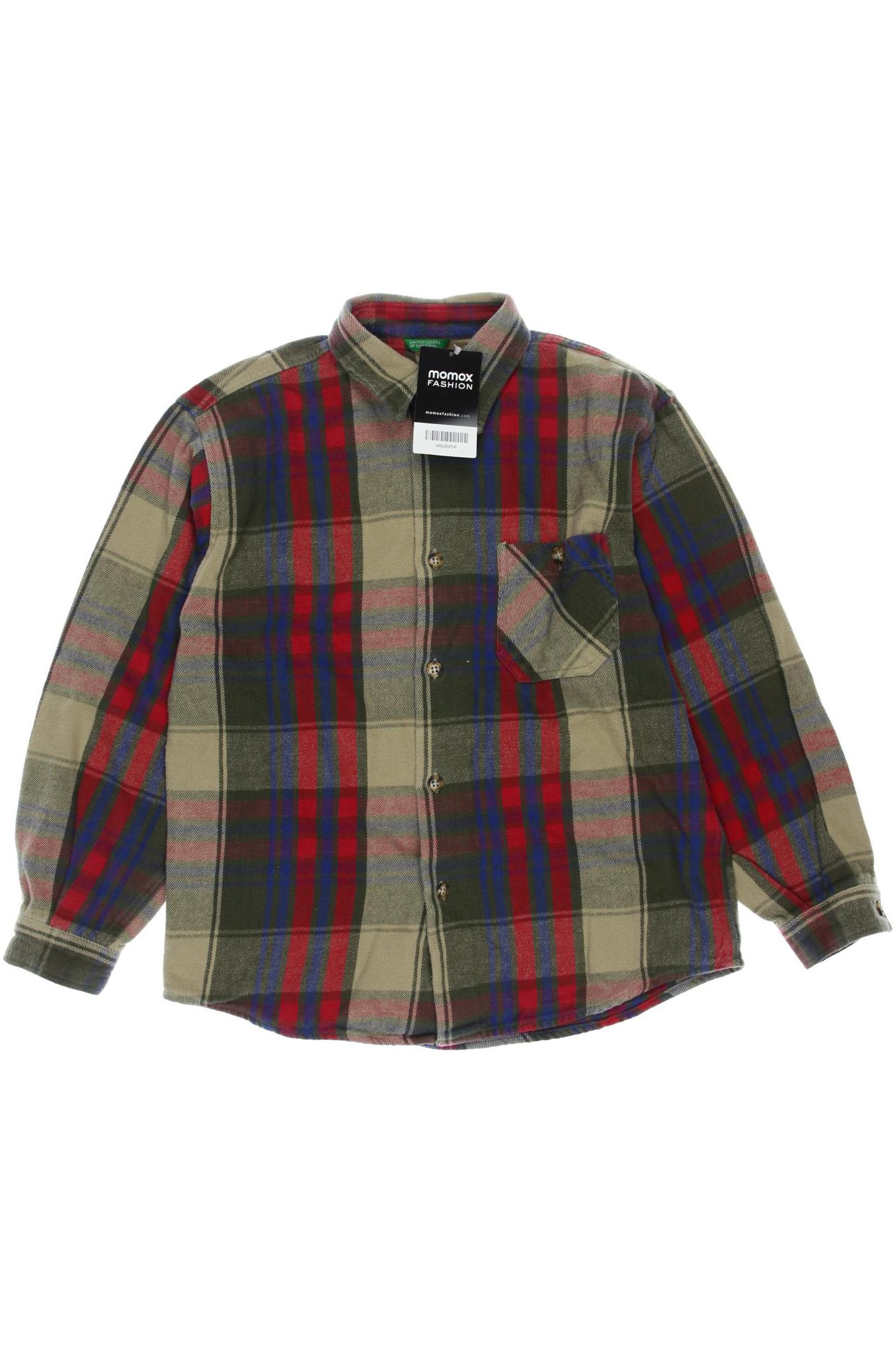 

United Colors OF Benetton Herren Hemd, grün, Gr. 158
