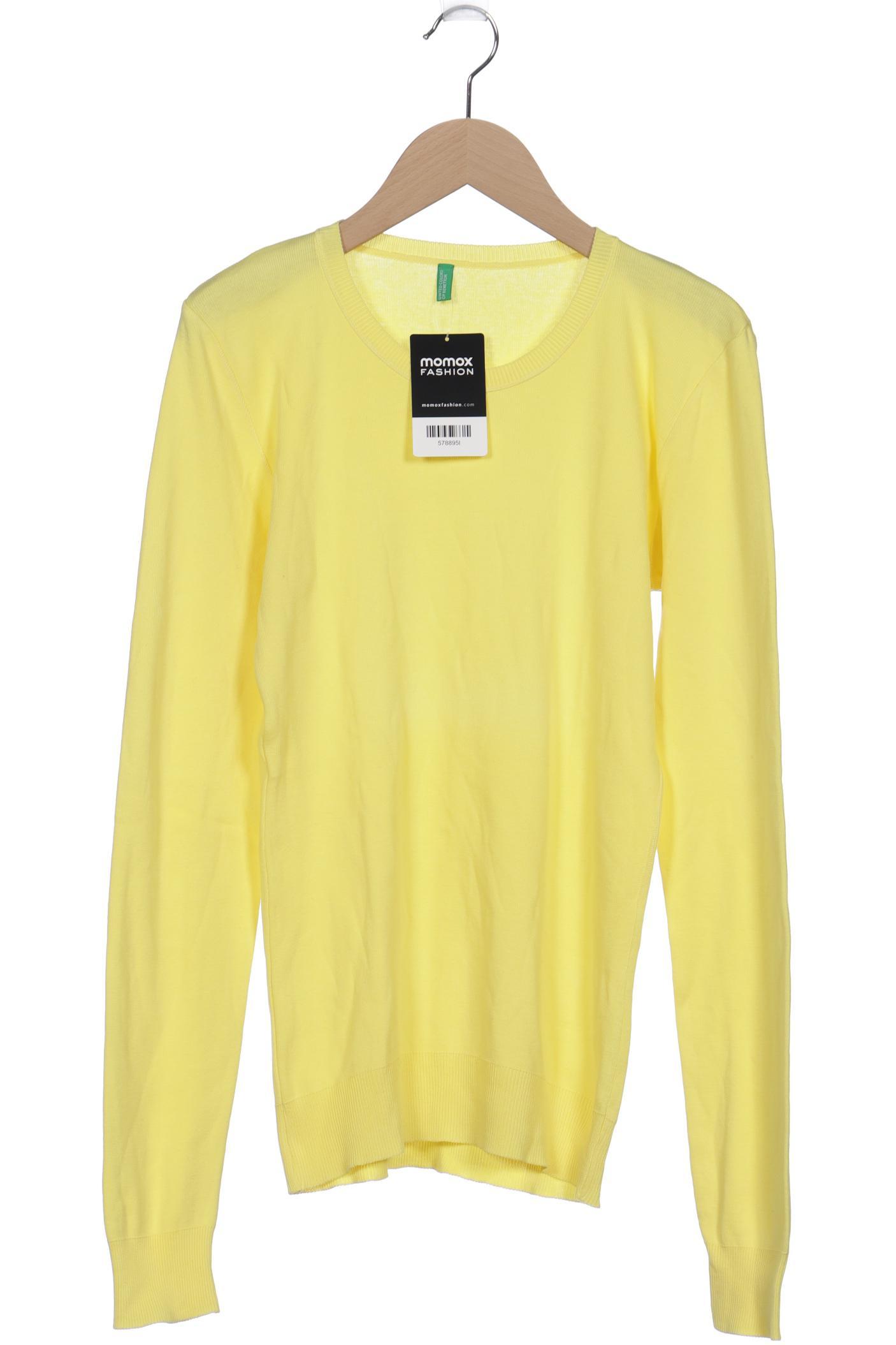 

United Colors OF Benetton Damen Pullover, gelb, Gr. 36