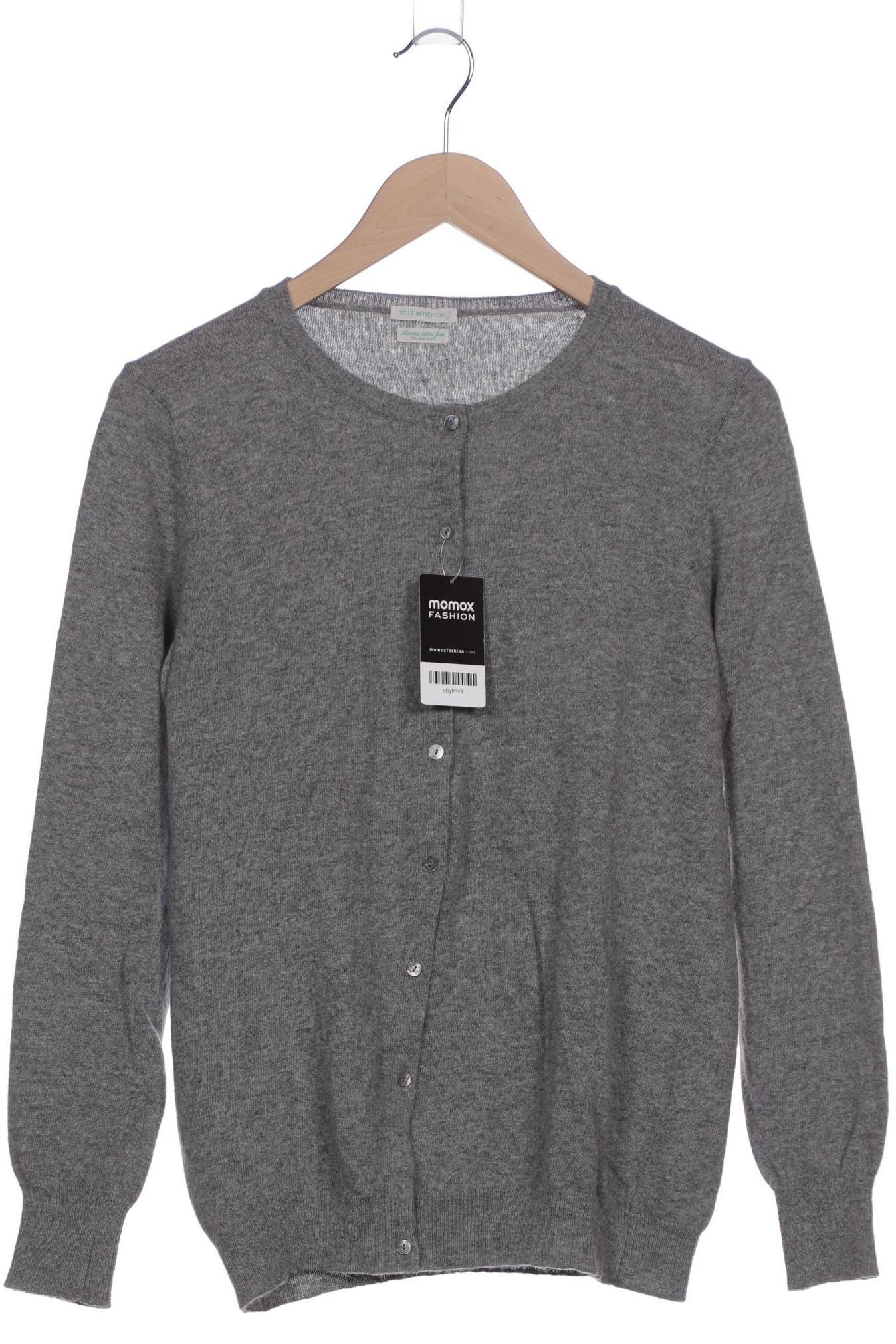 

United Colors OF Benetton Damen Strickjacke, grau, Gr. 44