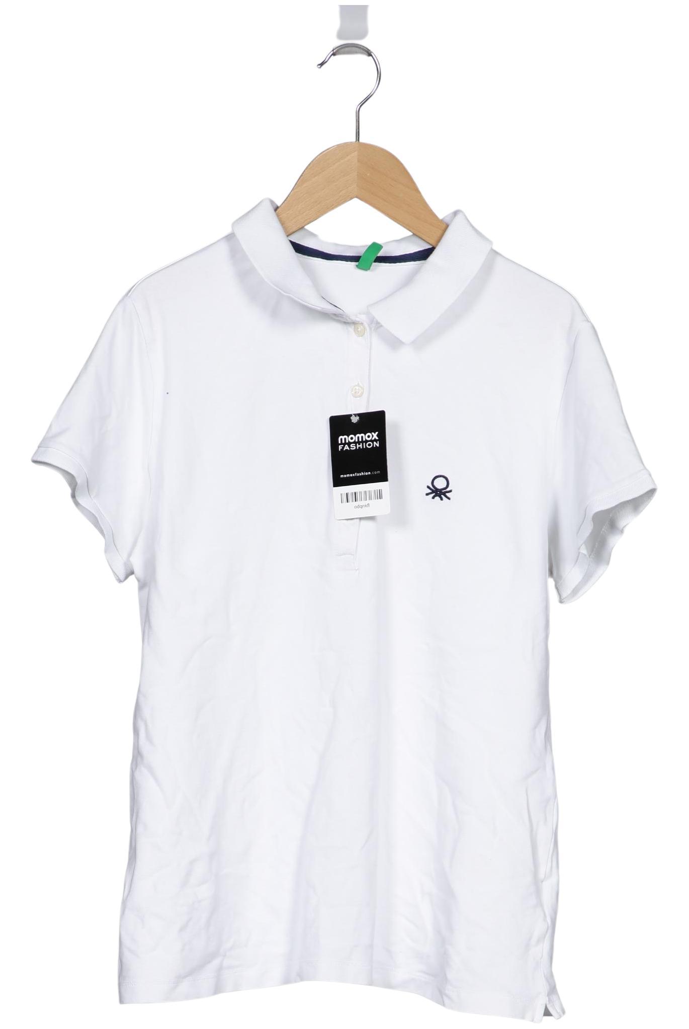 

United Colors OF Benetton Damen Poloshirt, weiß, Gr. 44