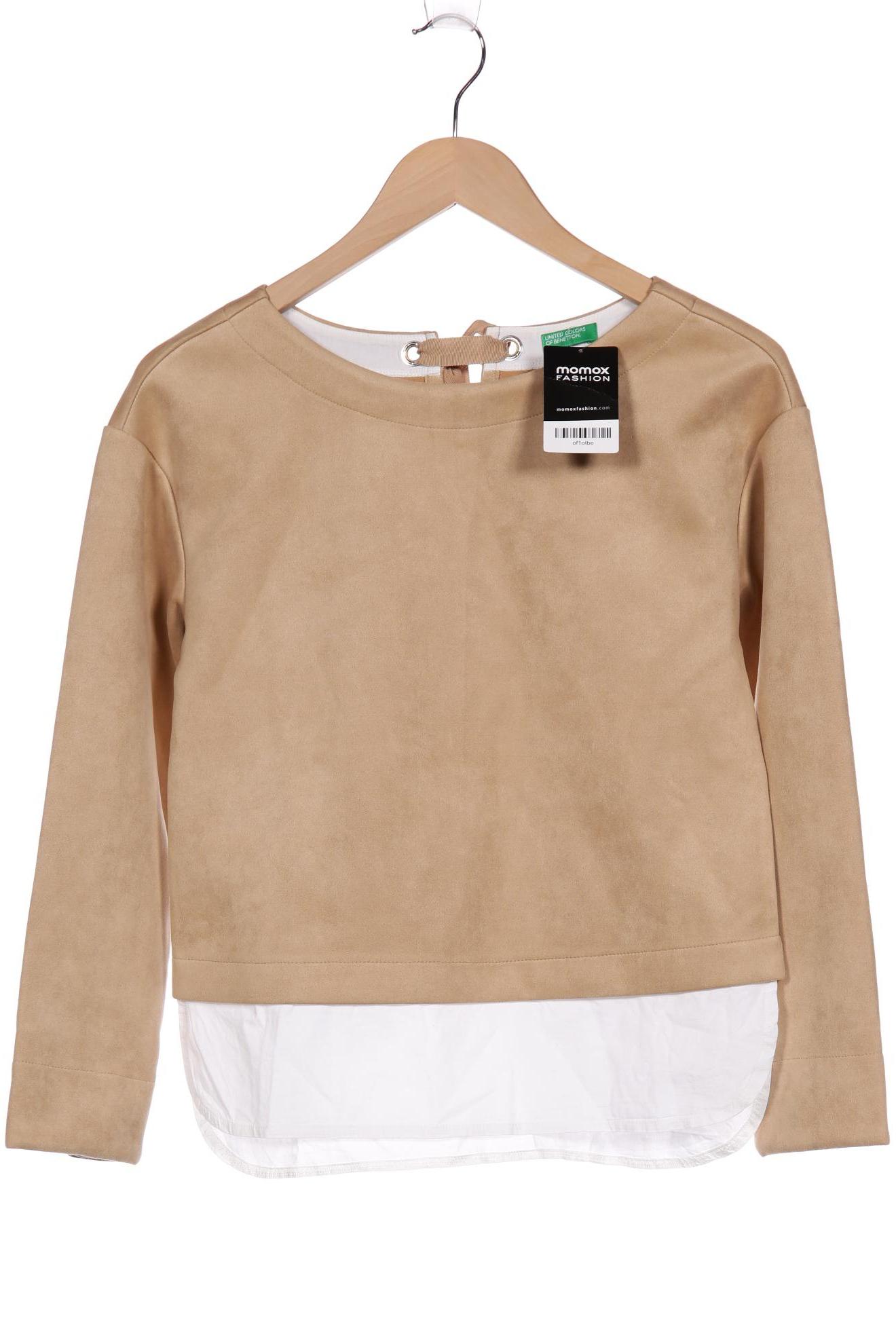 

UNITED COLORS OF BENETTON Damen Sweatshirt, beige