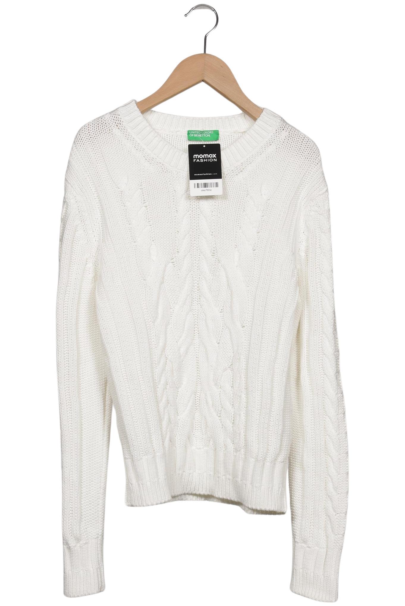 

United Colors OF Benetton Damen Pullover, weiß, Gr. 36