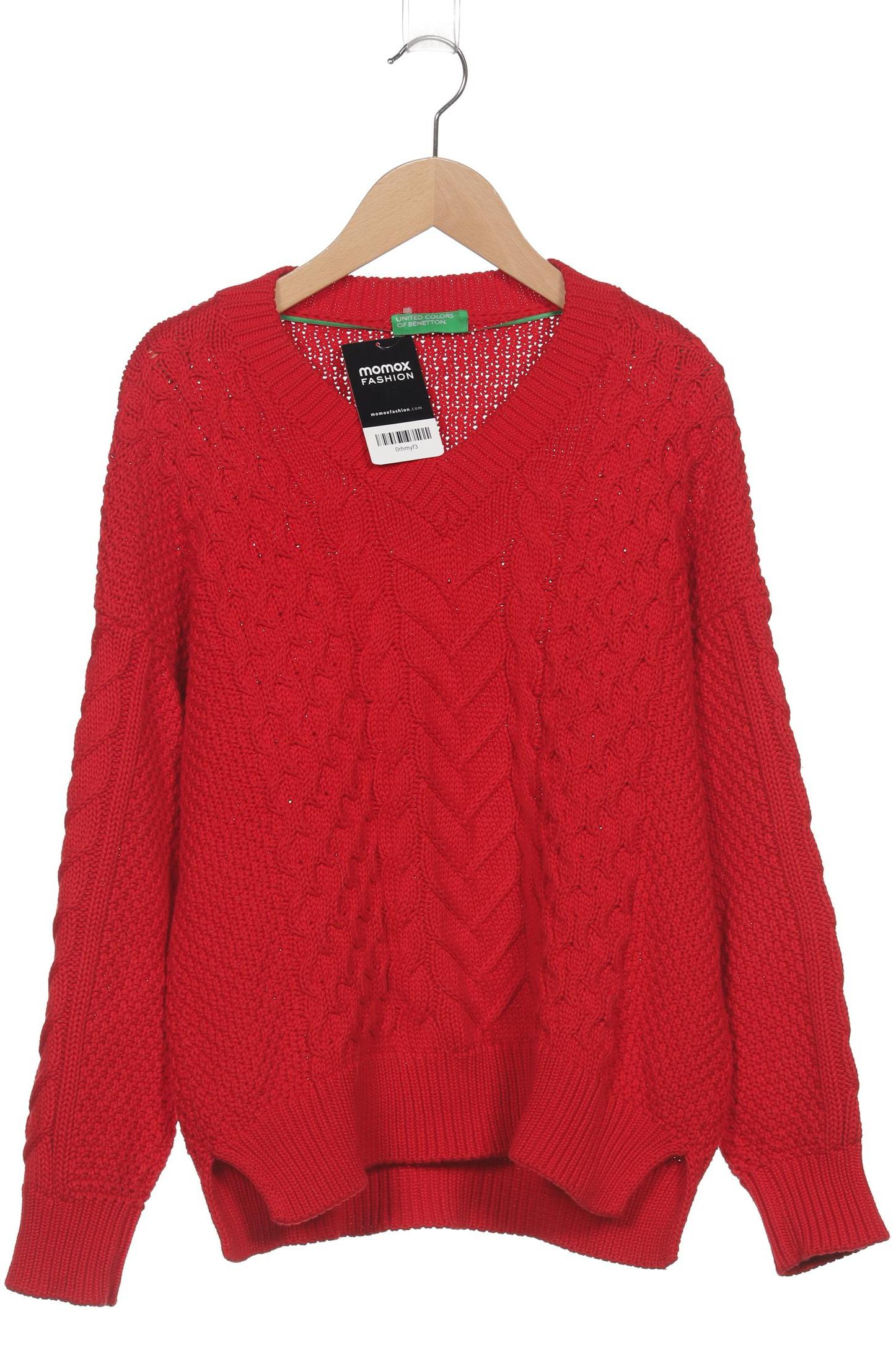 

United Colors OF Benetton Damen Pullover, rot, Gr. 42
