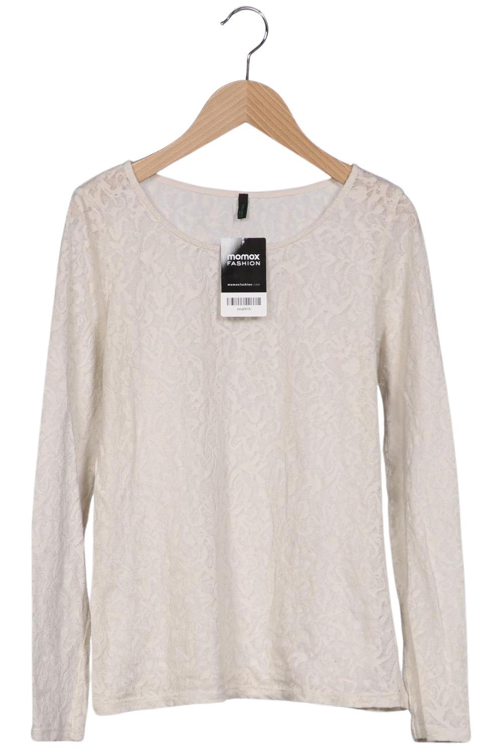 

United Colors OF Benetton Damen Langarmshirt, beige, Gr. 36