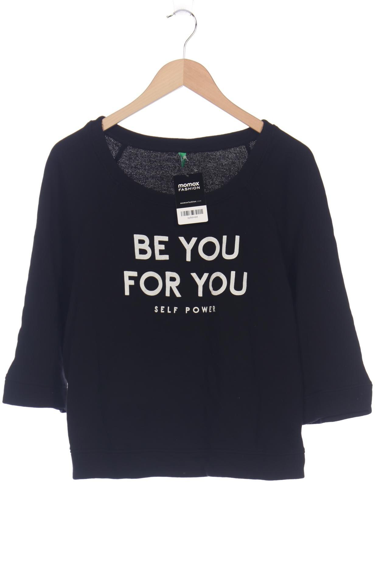 

United Colors OF Benetton Damen Sweatshirt, schwarz, Gr. 42