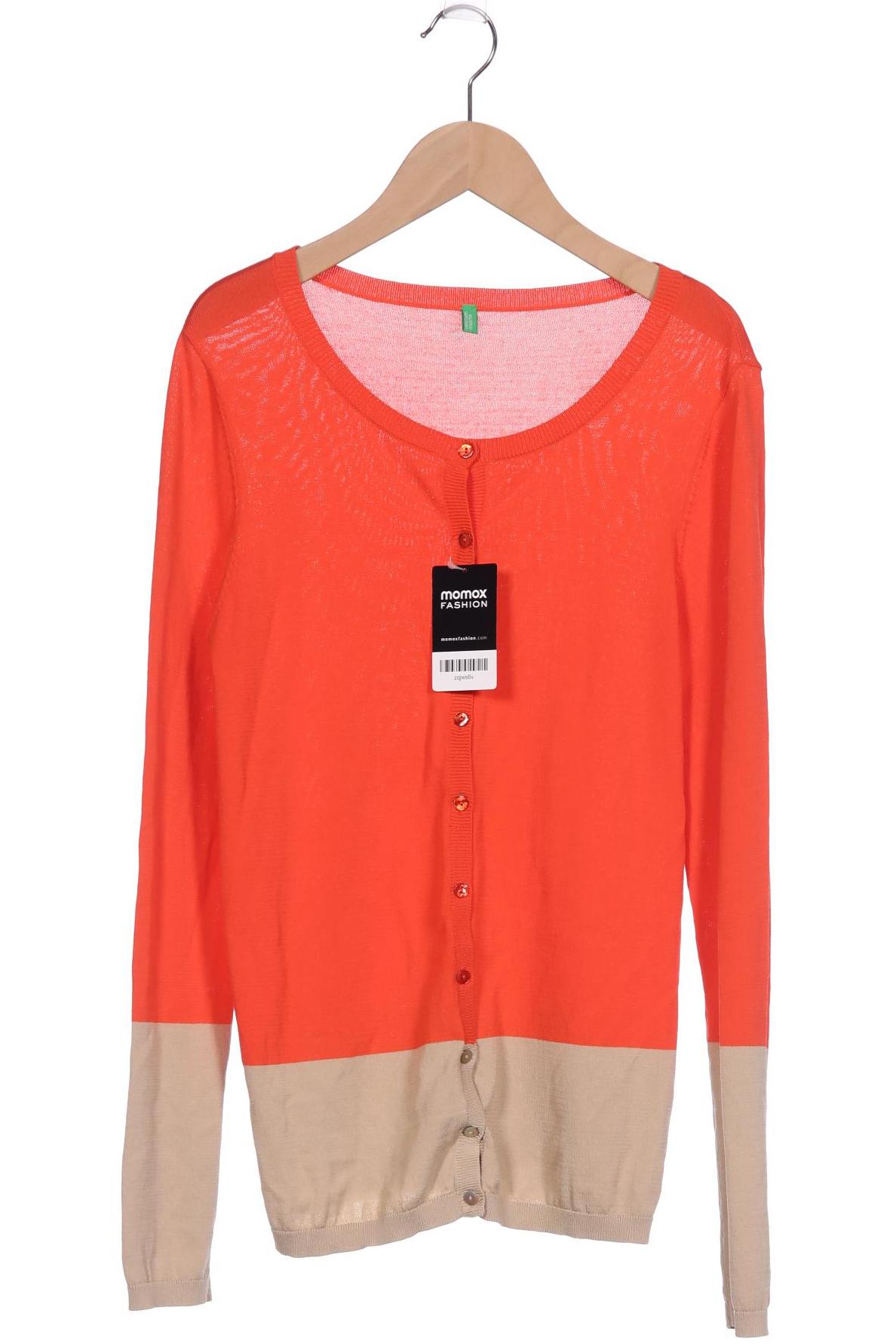 

United Colors OF Benetton Damen Strickjacke, orange, Gr. 38