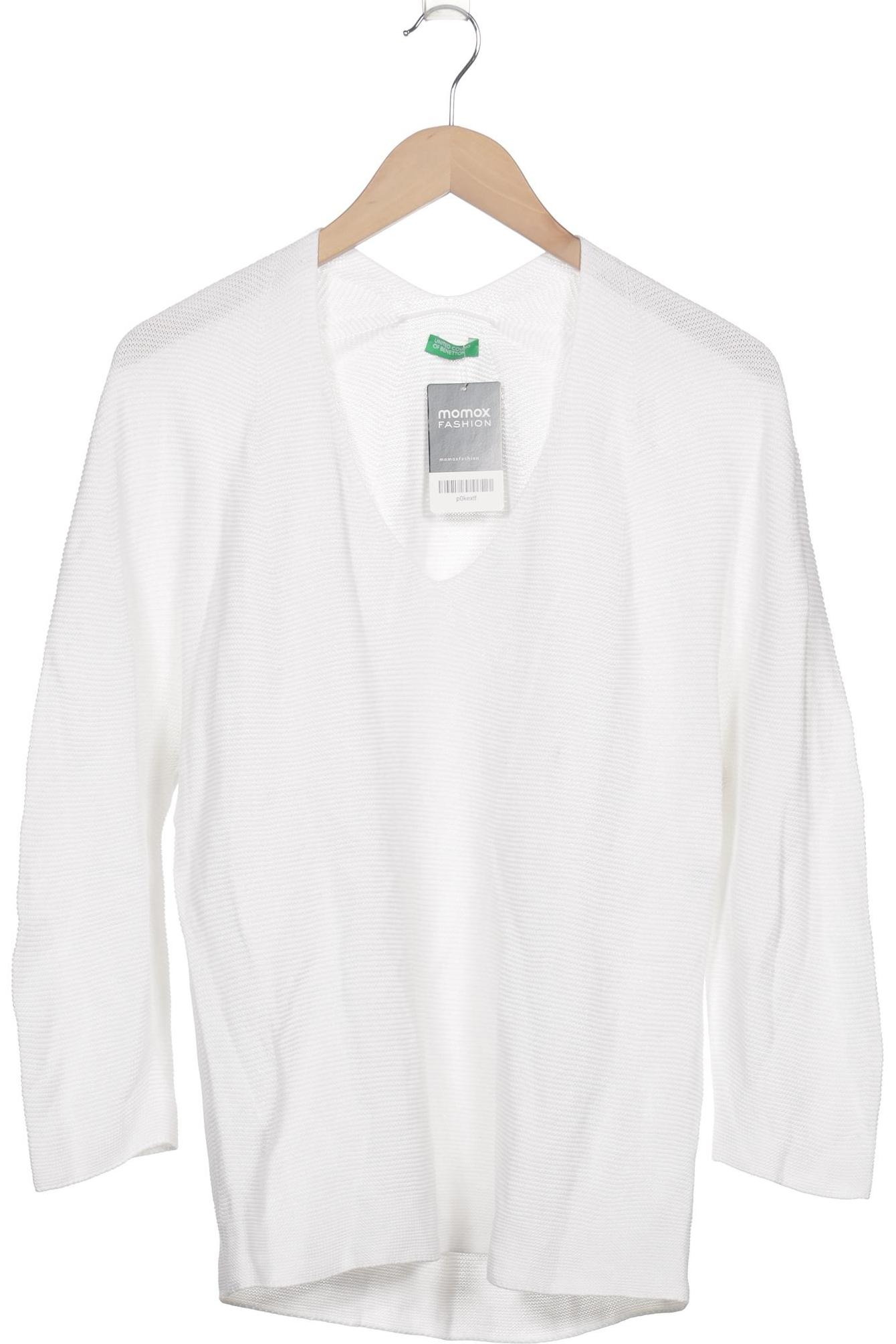

United Colors OF Benetton Damen Pullover, weiß, Gr. 34